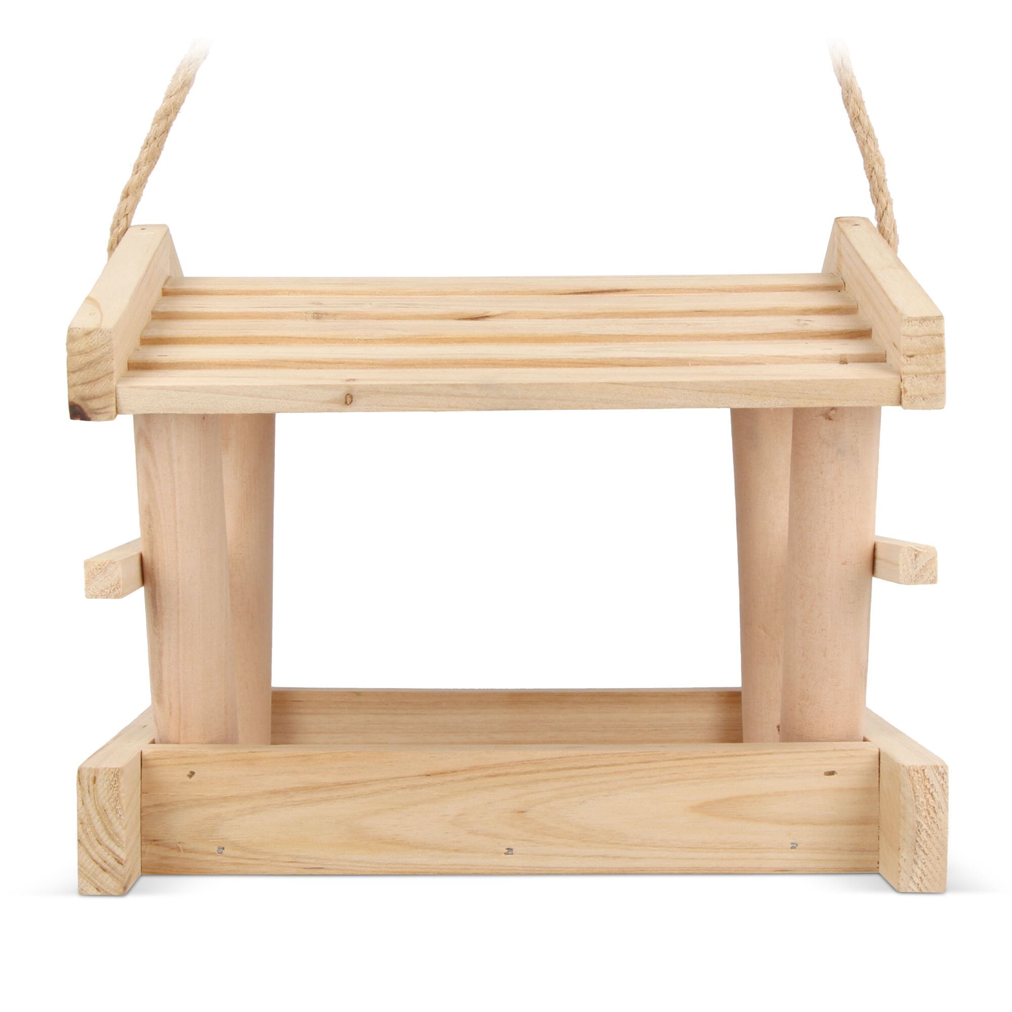 Vogelfutterhaus aus Holz FSC