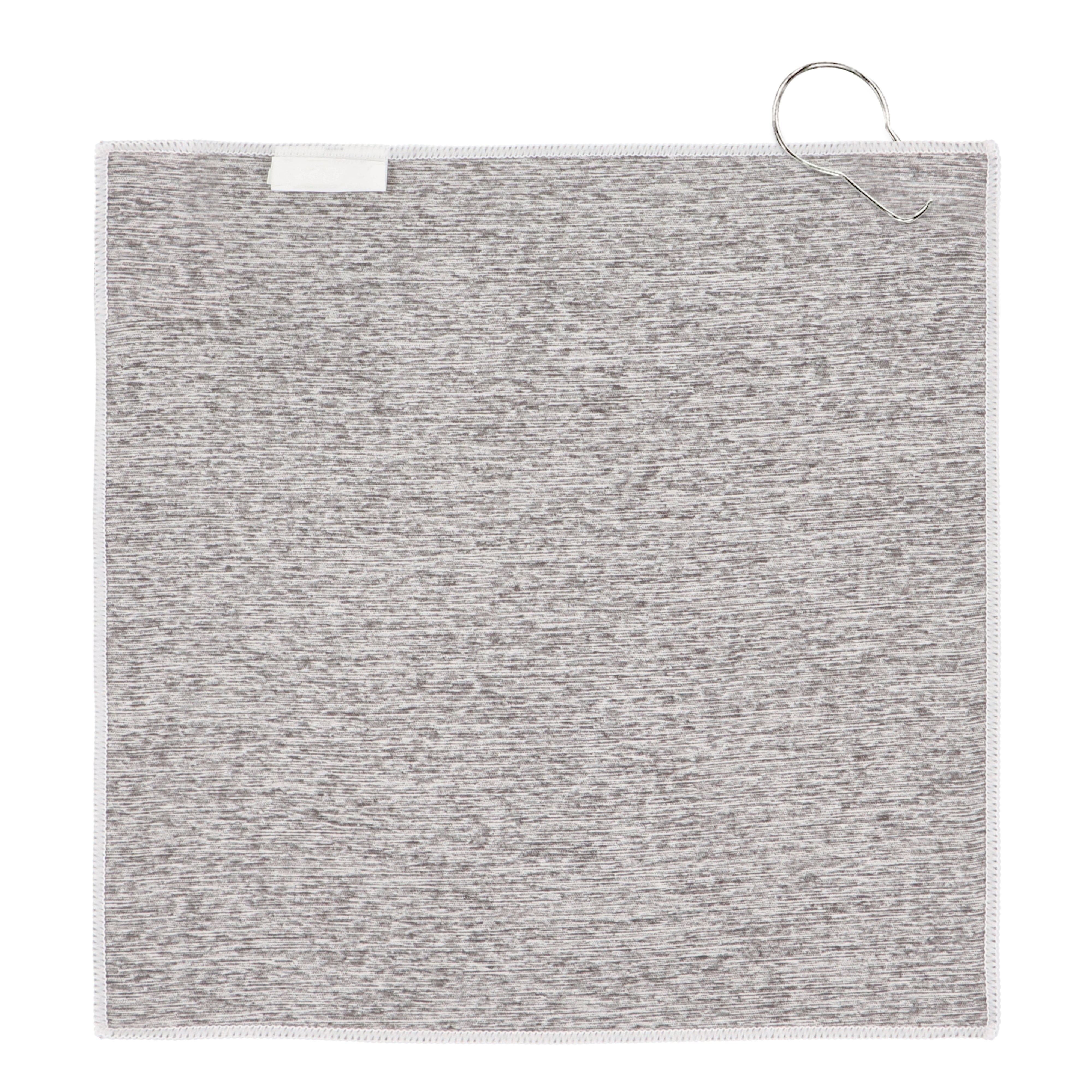 Schnelltrocknendes Golfhandtuch mit Haken aus rPET – 30 × 30 cm