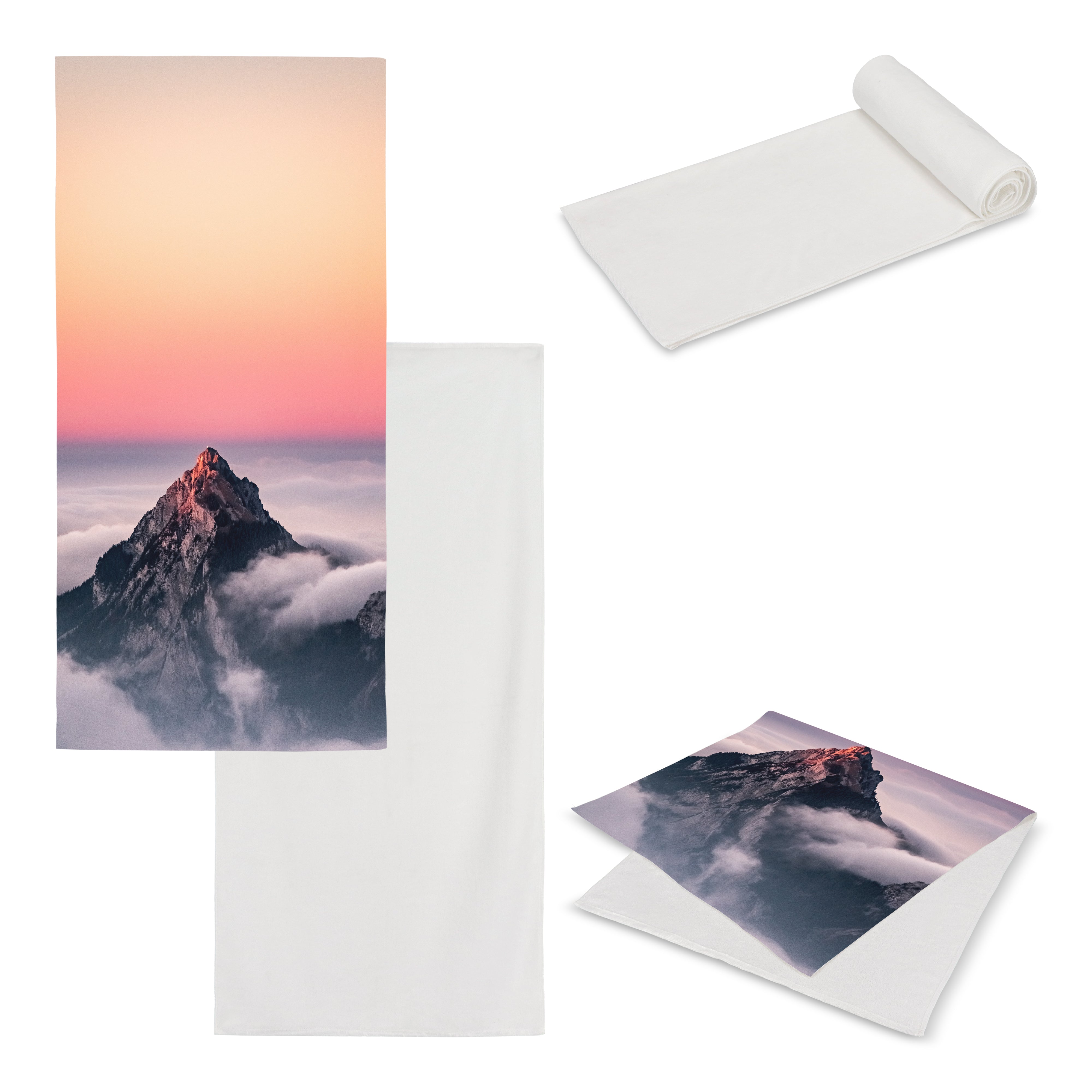 Sublimations-Handtuch 70 × 140 cm – 400 g/m²