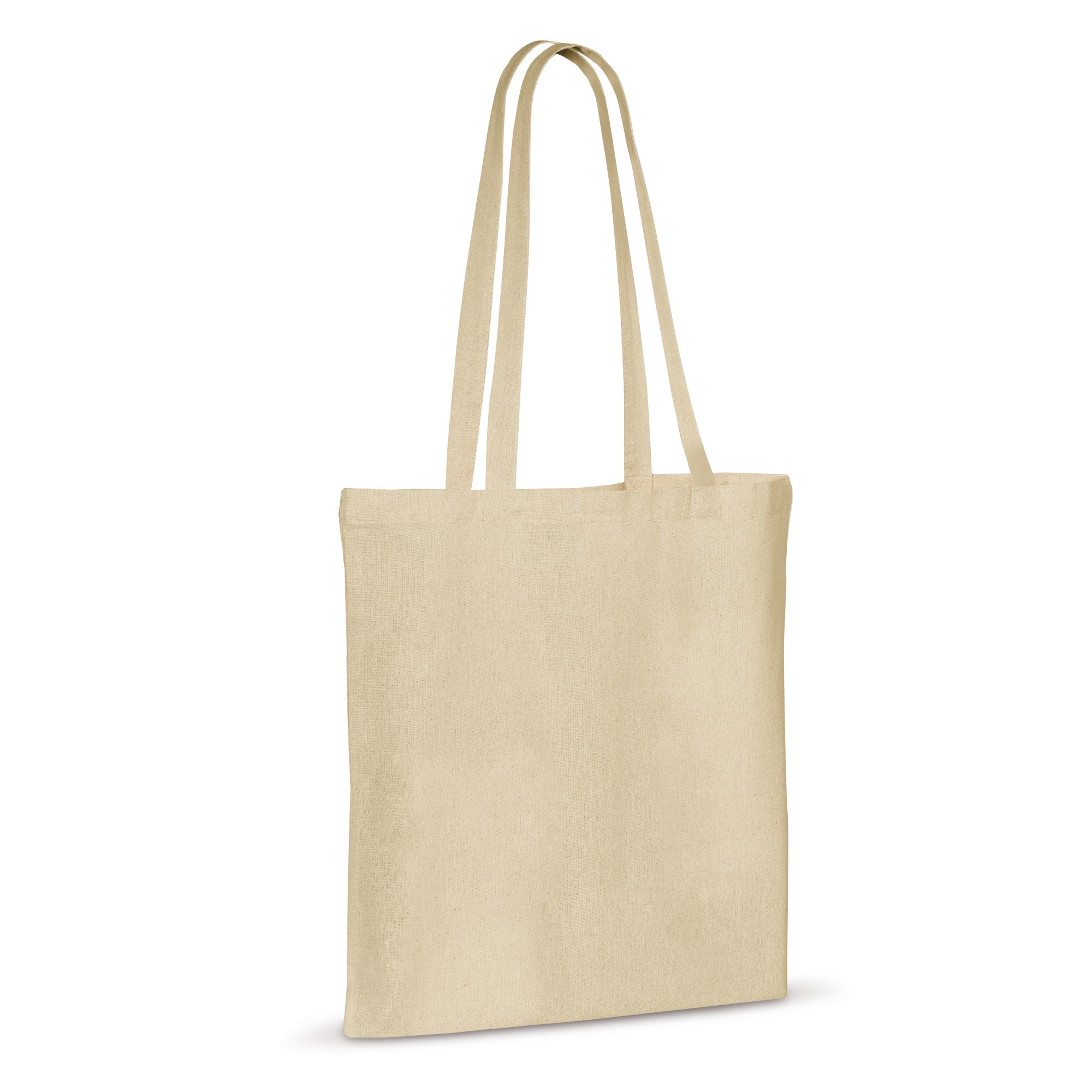 OEKO-TEX® Baumwoll Umhängetasche Natur 140 g/m²
