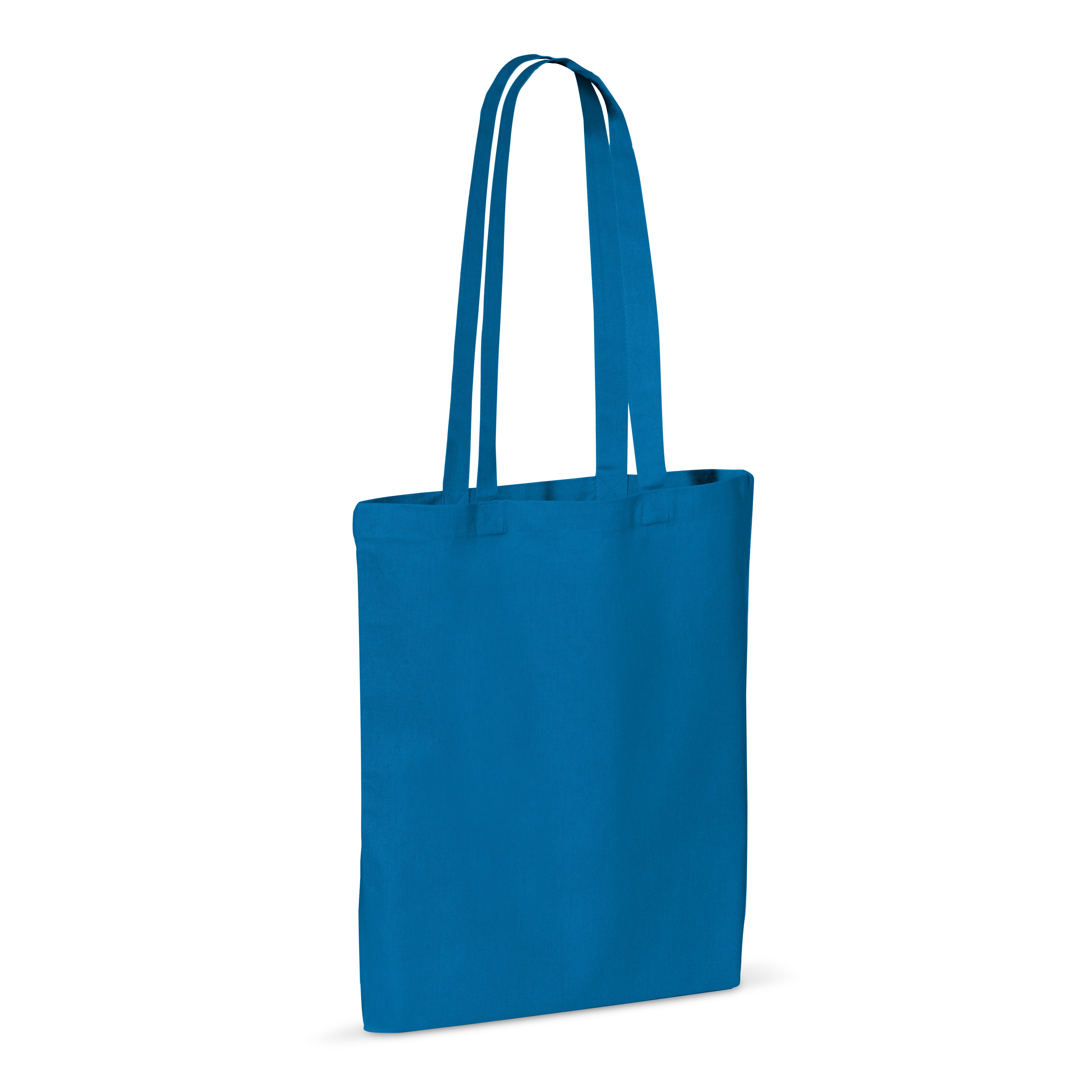 OEKO-TEX® Baumwoll Umhängetasche in Trendfarben 140 g/m²