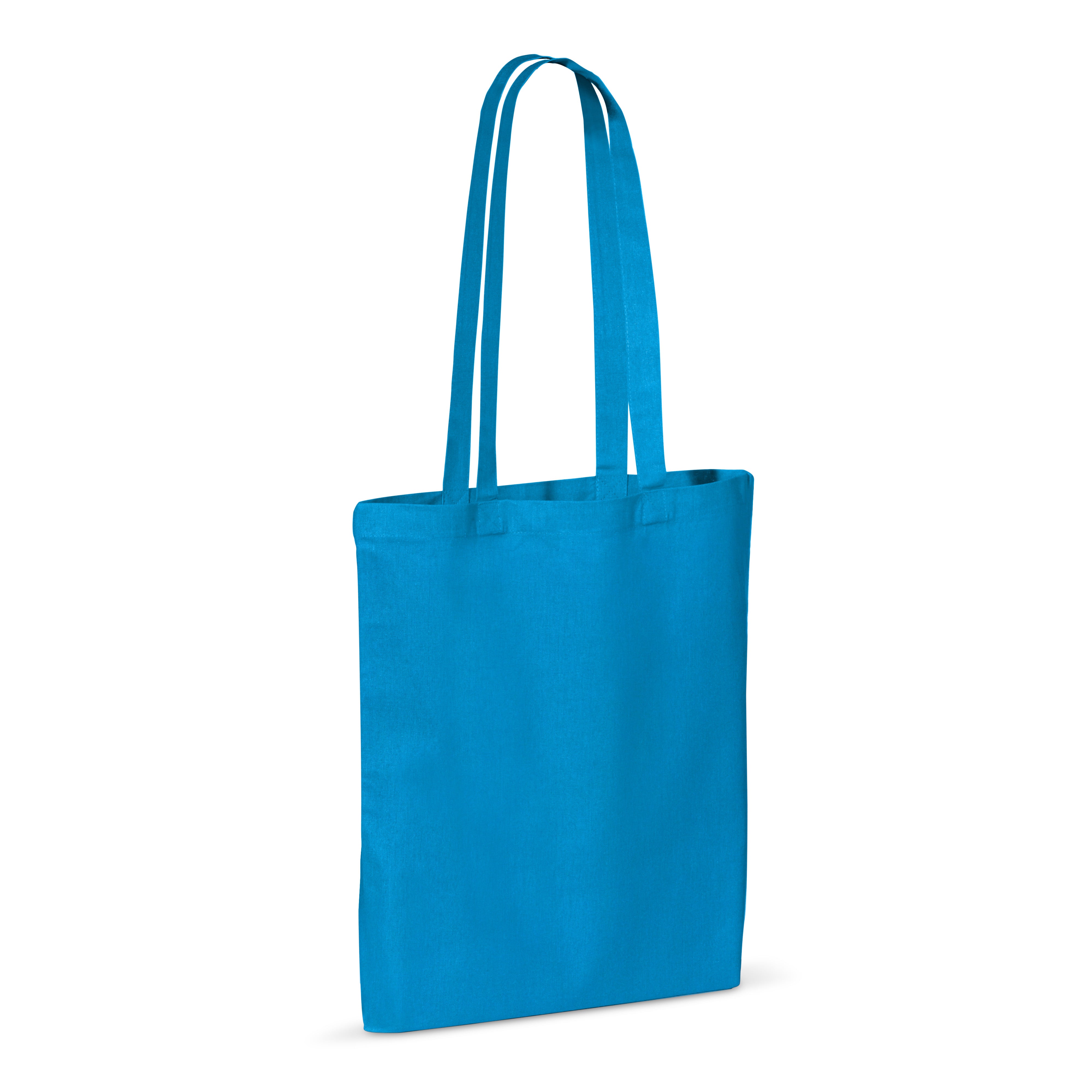 OEKO-TEX® Baumwoll Umhängetasche in Trendfarben 140 g/m²