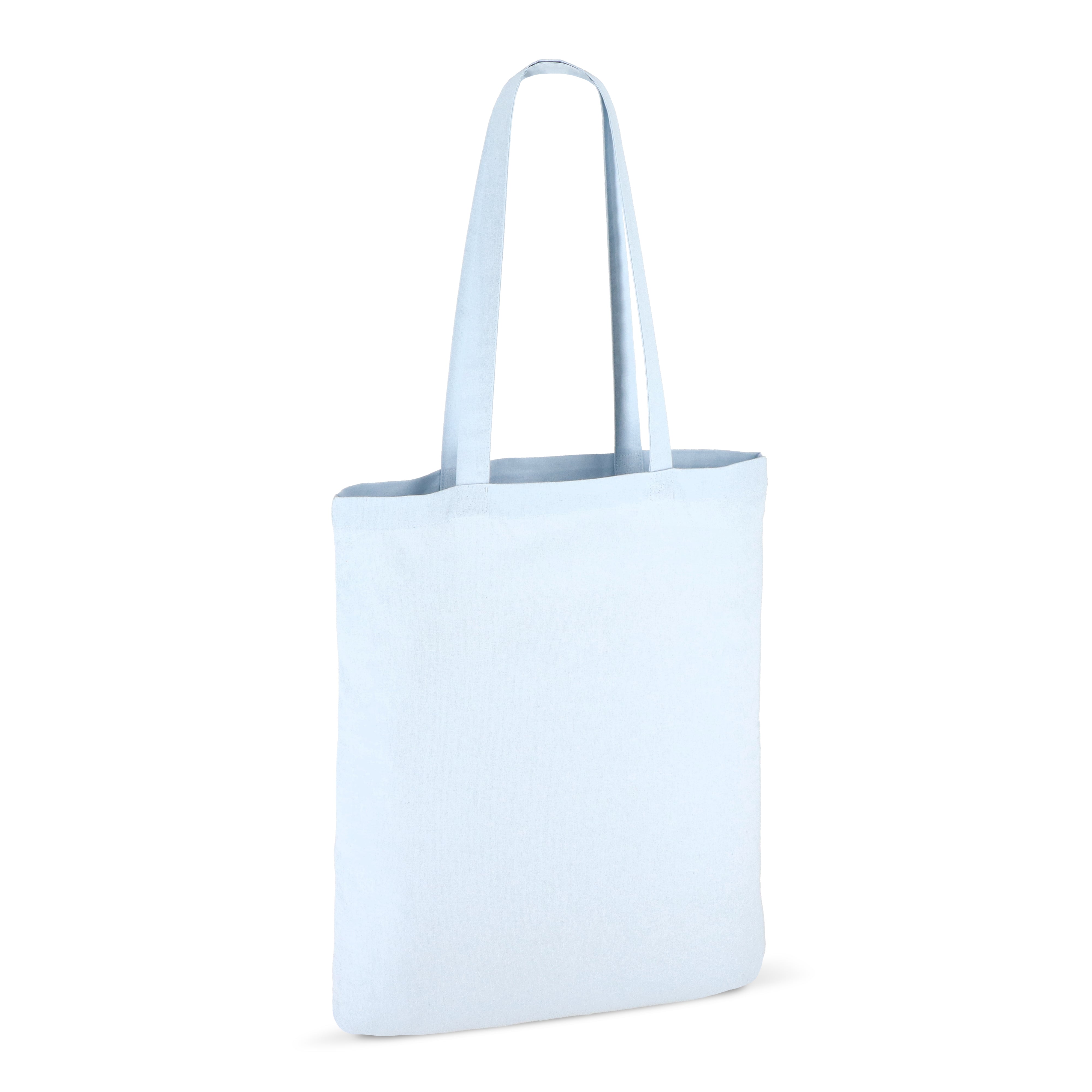 OEKO-TEX® Baumwoll Umhängetasche in Trendfarben 140 g/m²