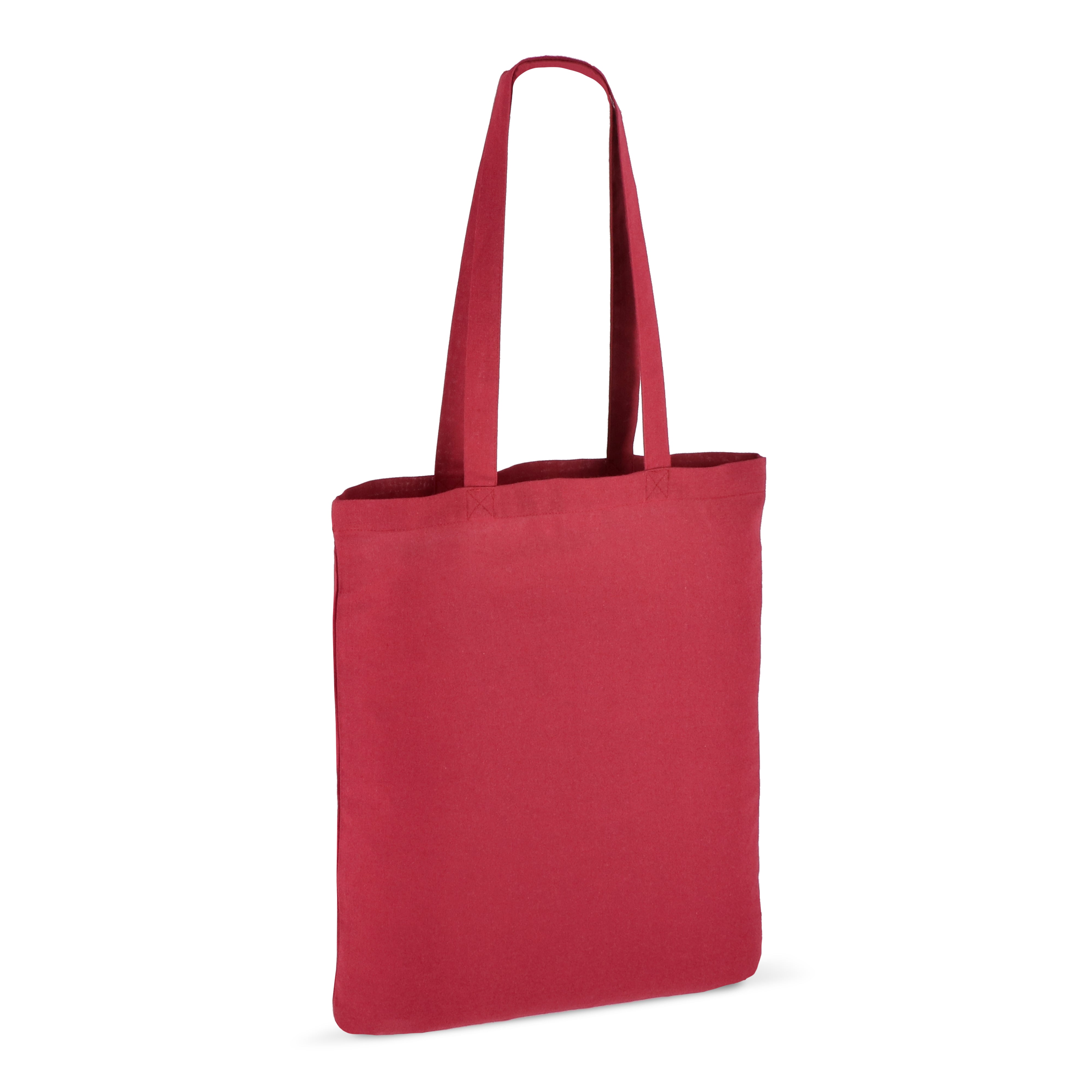 OEKO-TEX® Baumwoll Umhängetasche in Trendfarben 140 g/m²