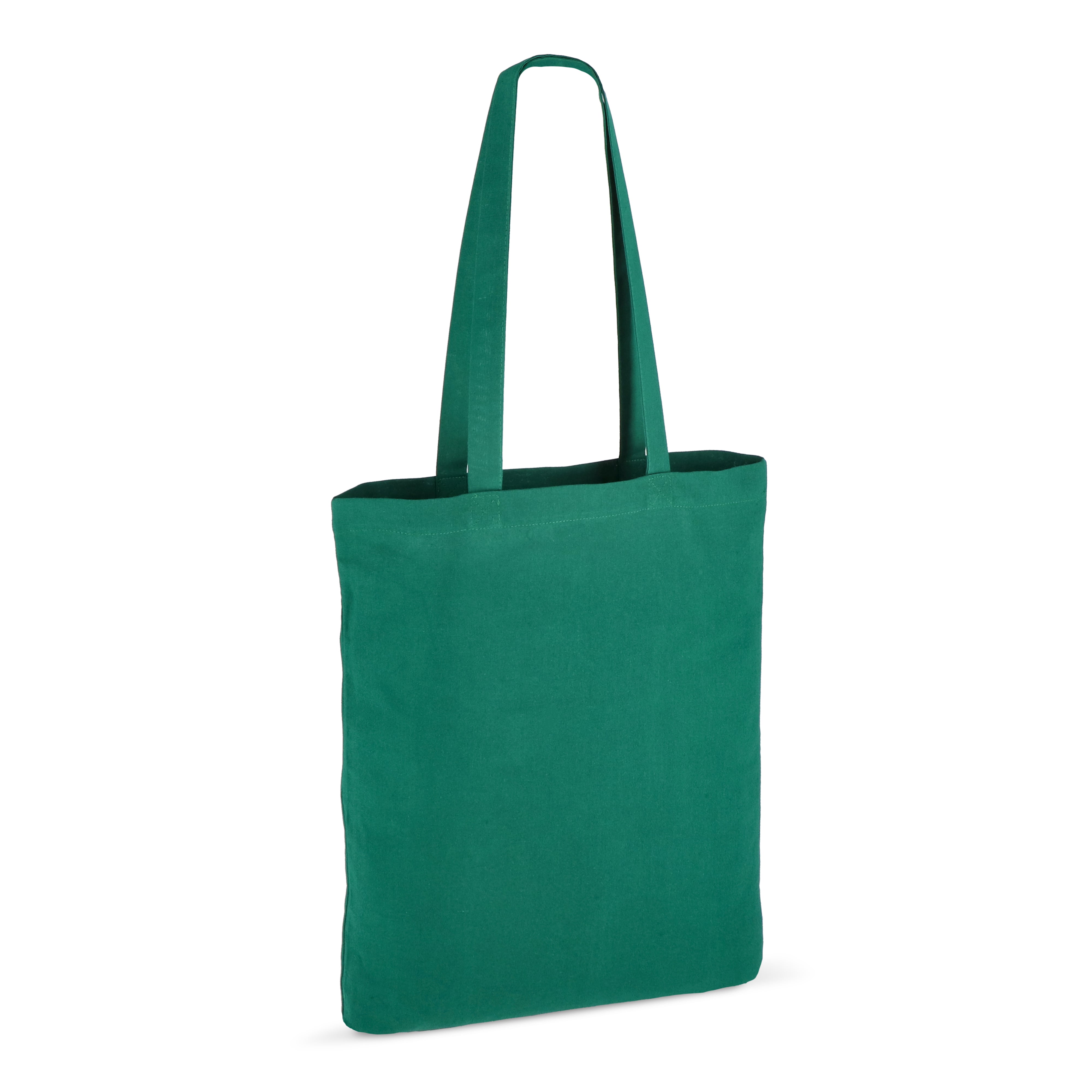 OEKO-TEX® Baumwoll Umhängetasche in Trendfarben 140 g/m²