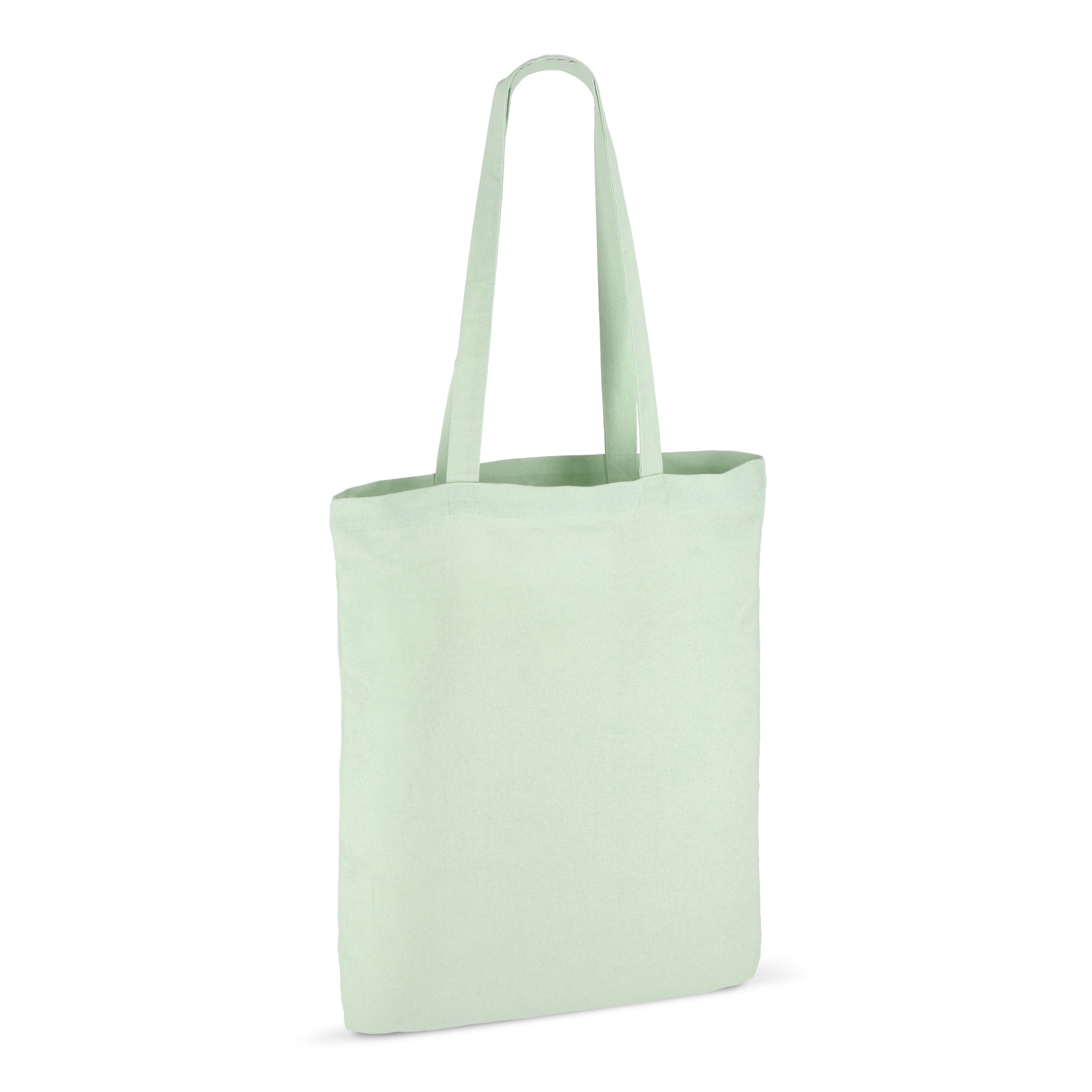 OEKO-TEX® Baumwoll Umhängetasche in Trendfarben 140 g/m²