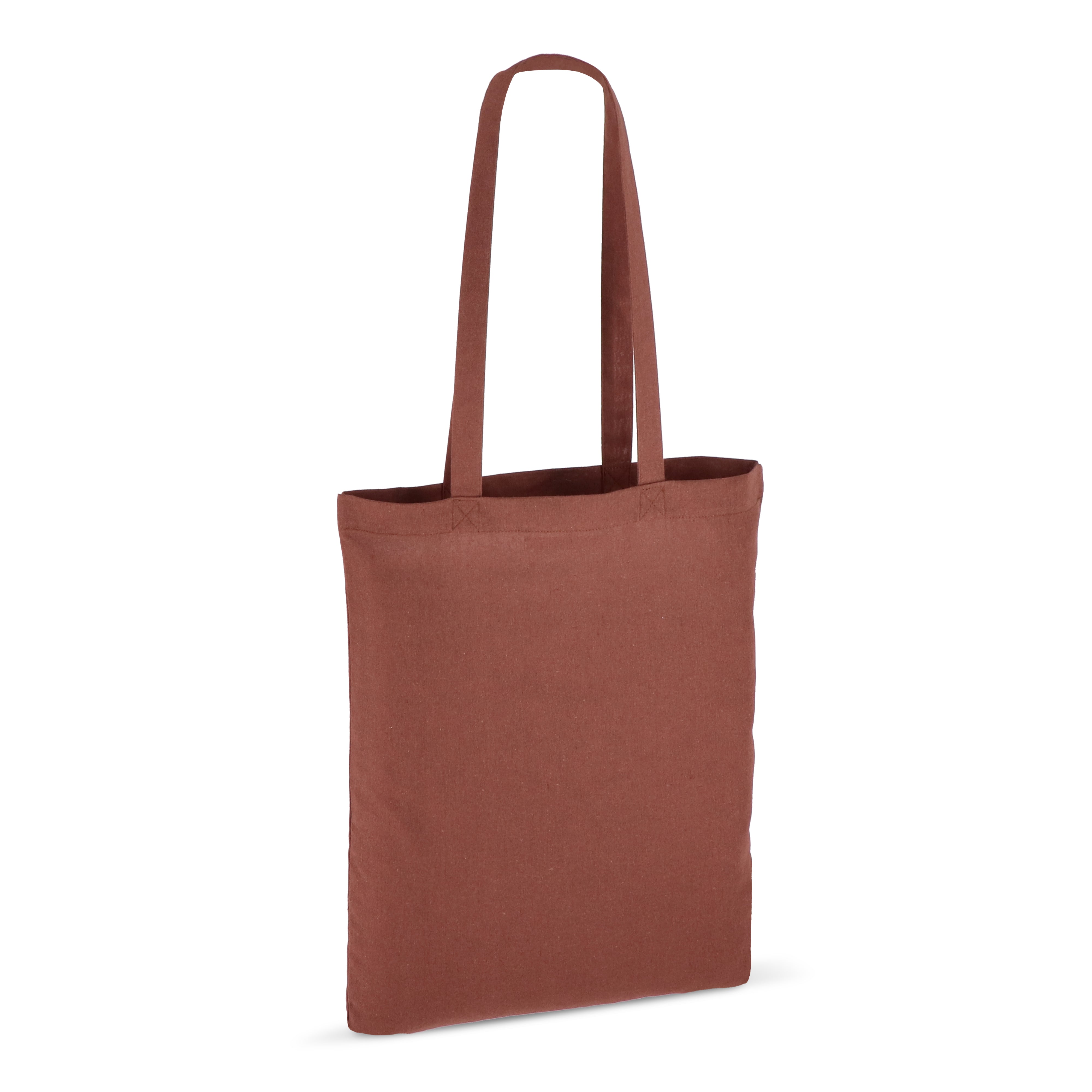 OEKO-TEX® Baumwoll Umhängetasche in Trendfarben 140 g/m²