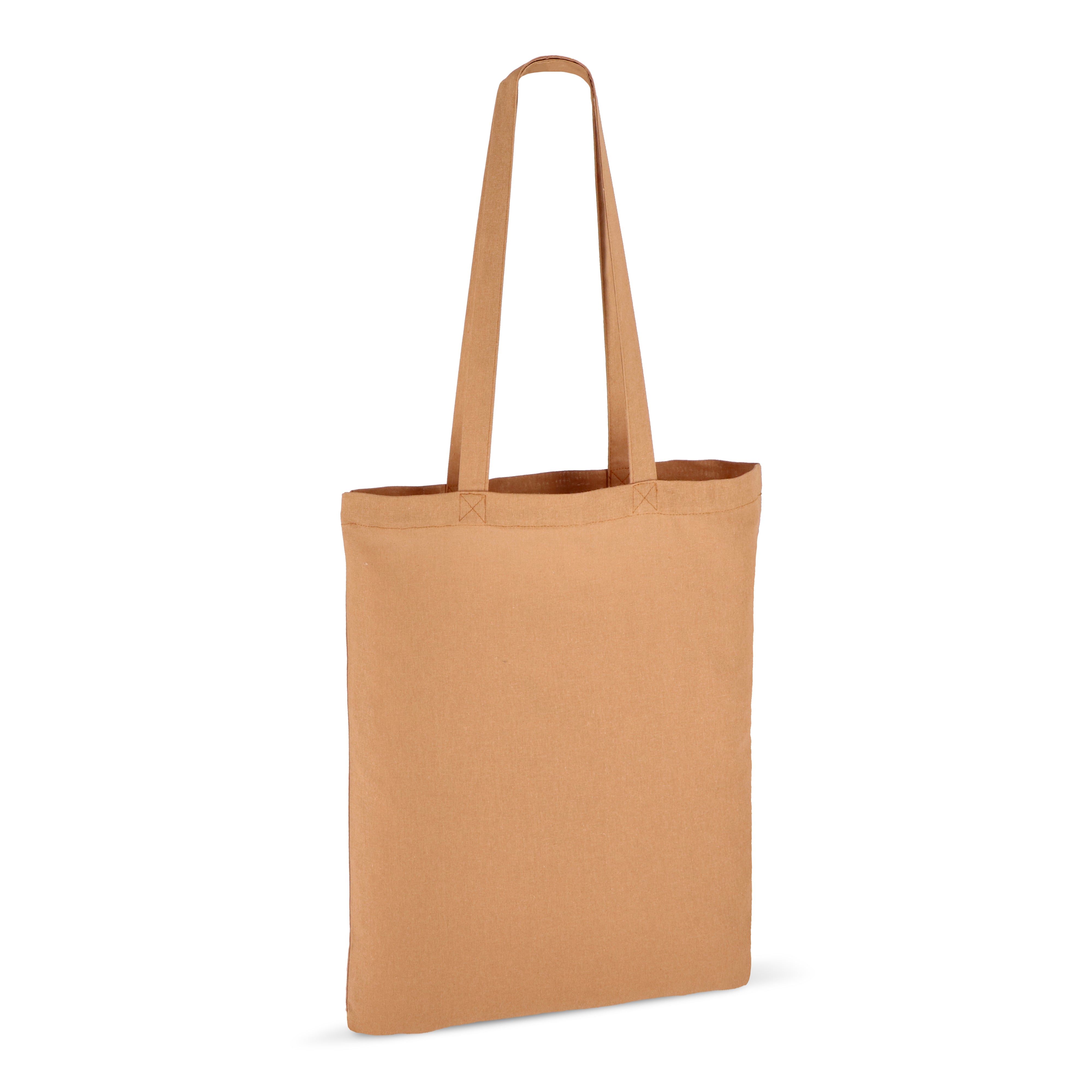 OEKO-TEX® Baumwoll Umhängetasche in Trendfarben 140 g/m²
