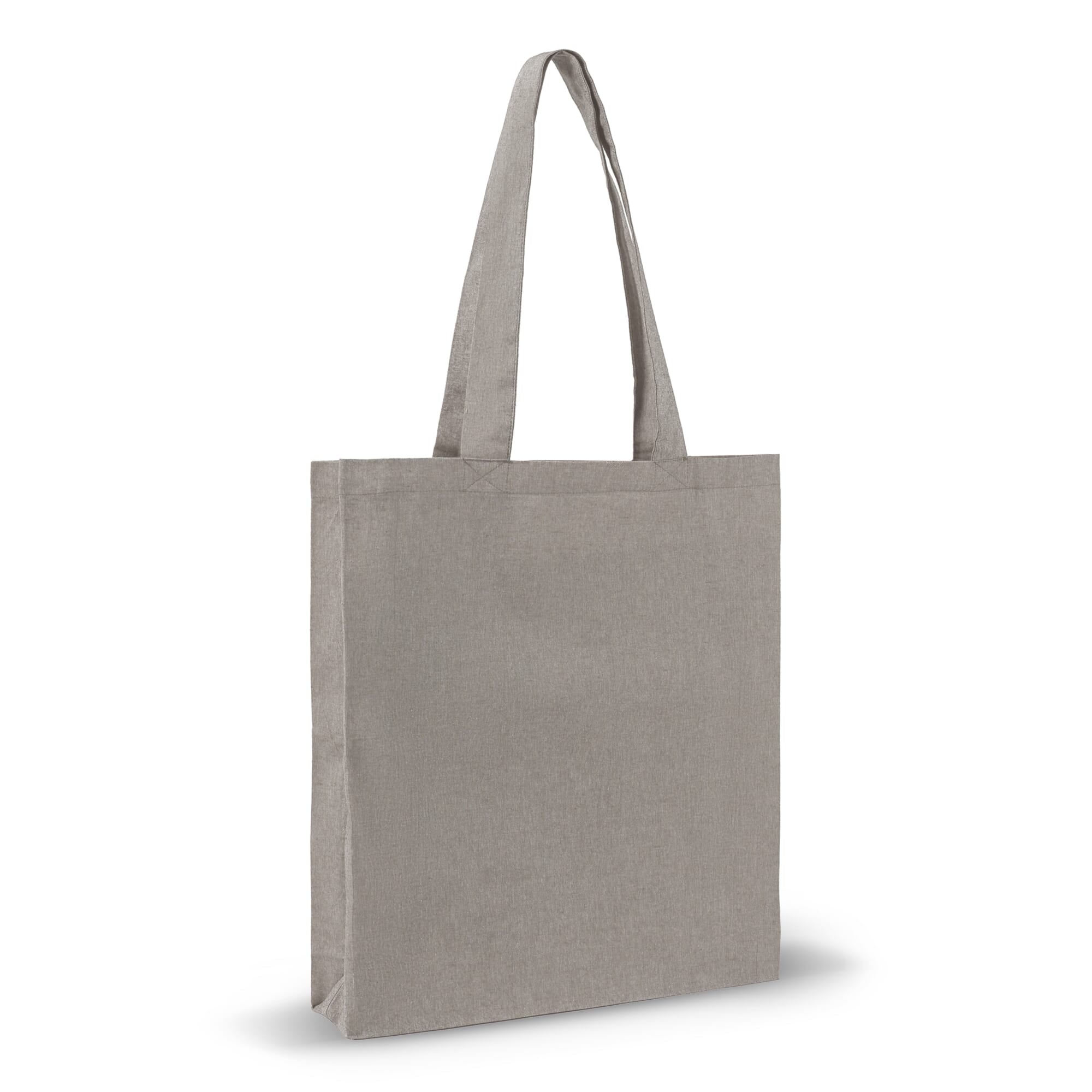 Einkaufstasche aus recycelter Baumwolle 38x42x10cm