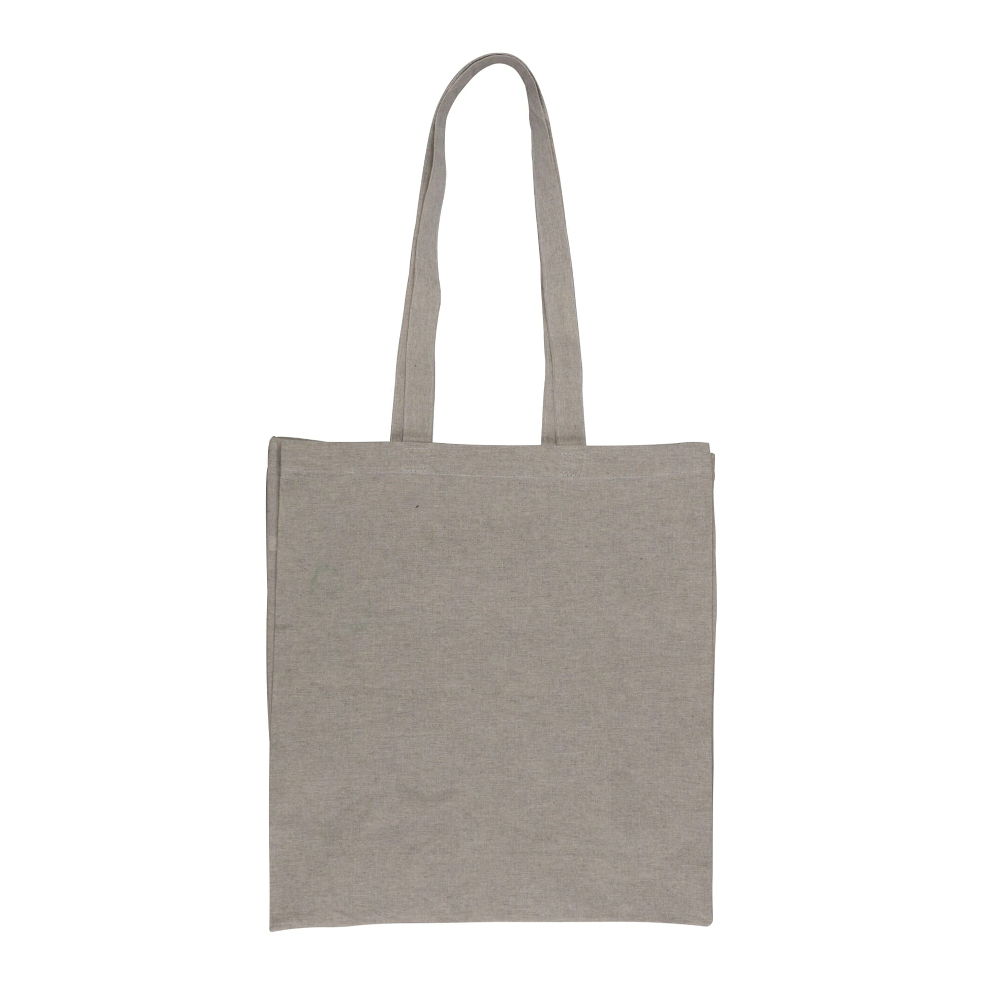 Einkaufstasche aus recycelter Baumwolle 38x42x10cm