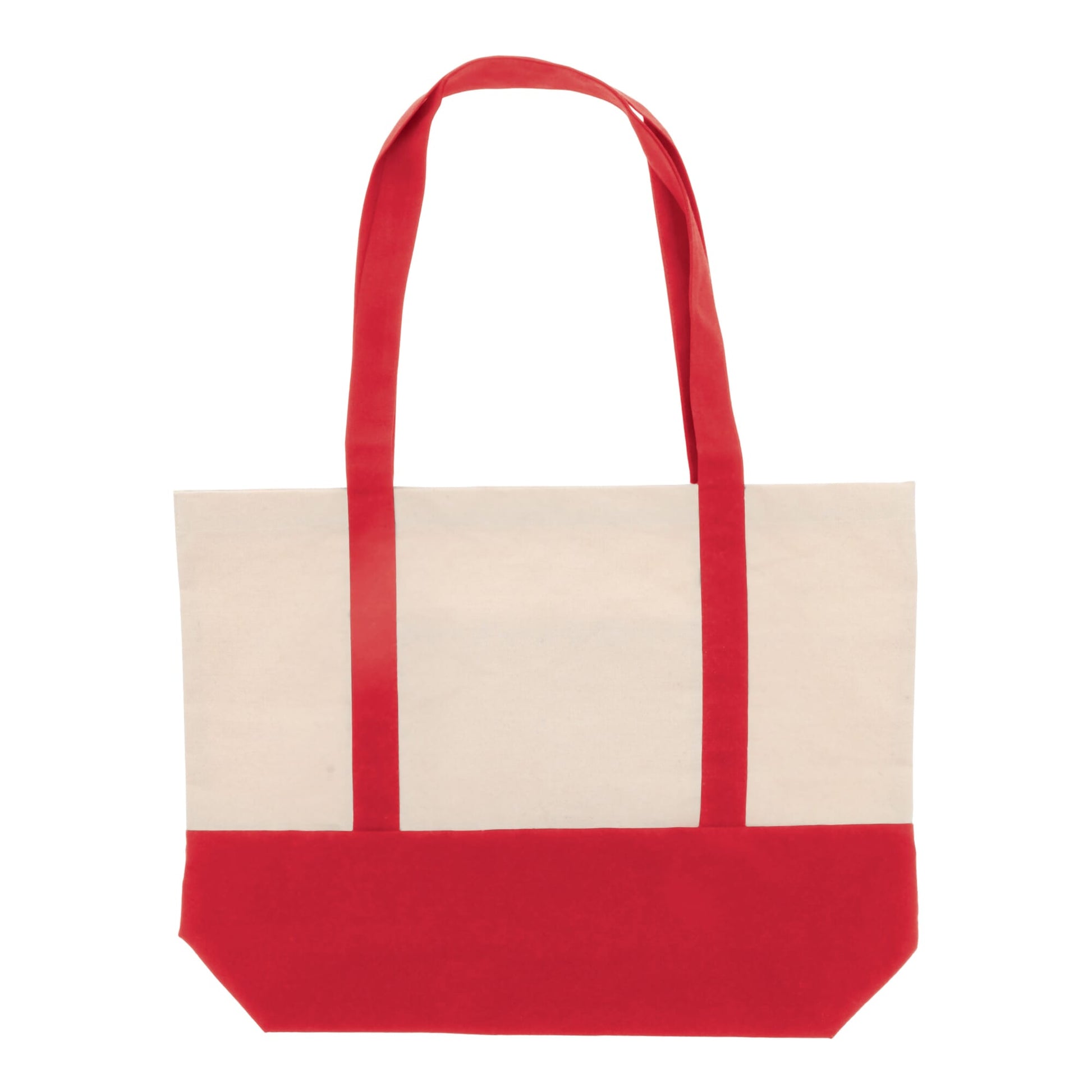 Strandtasche Baumwollsegeltuch OEKO-TEX® 280g/m² 42x10x30cm