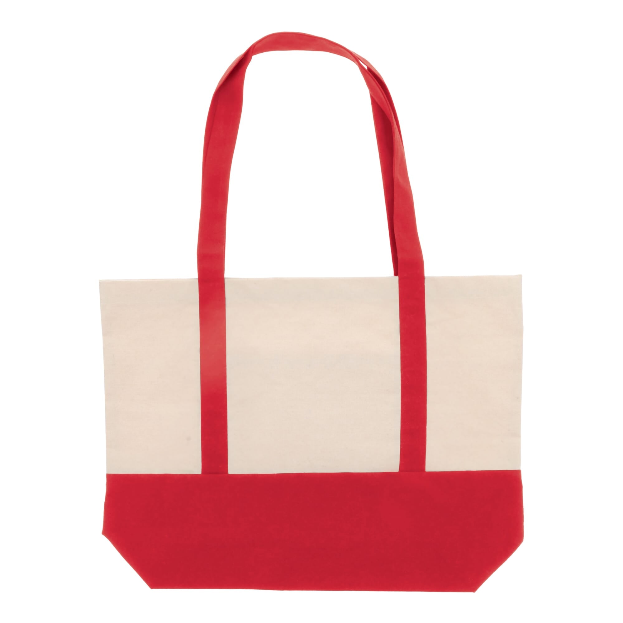 Strandtasche Baumwollsegeltuch OEKO-TEX® 280g/m² 42x10x30cm