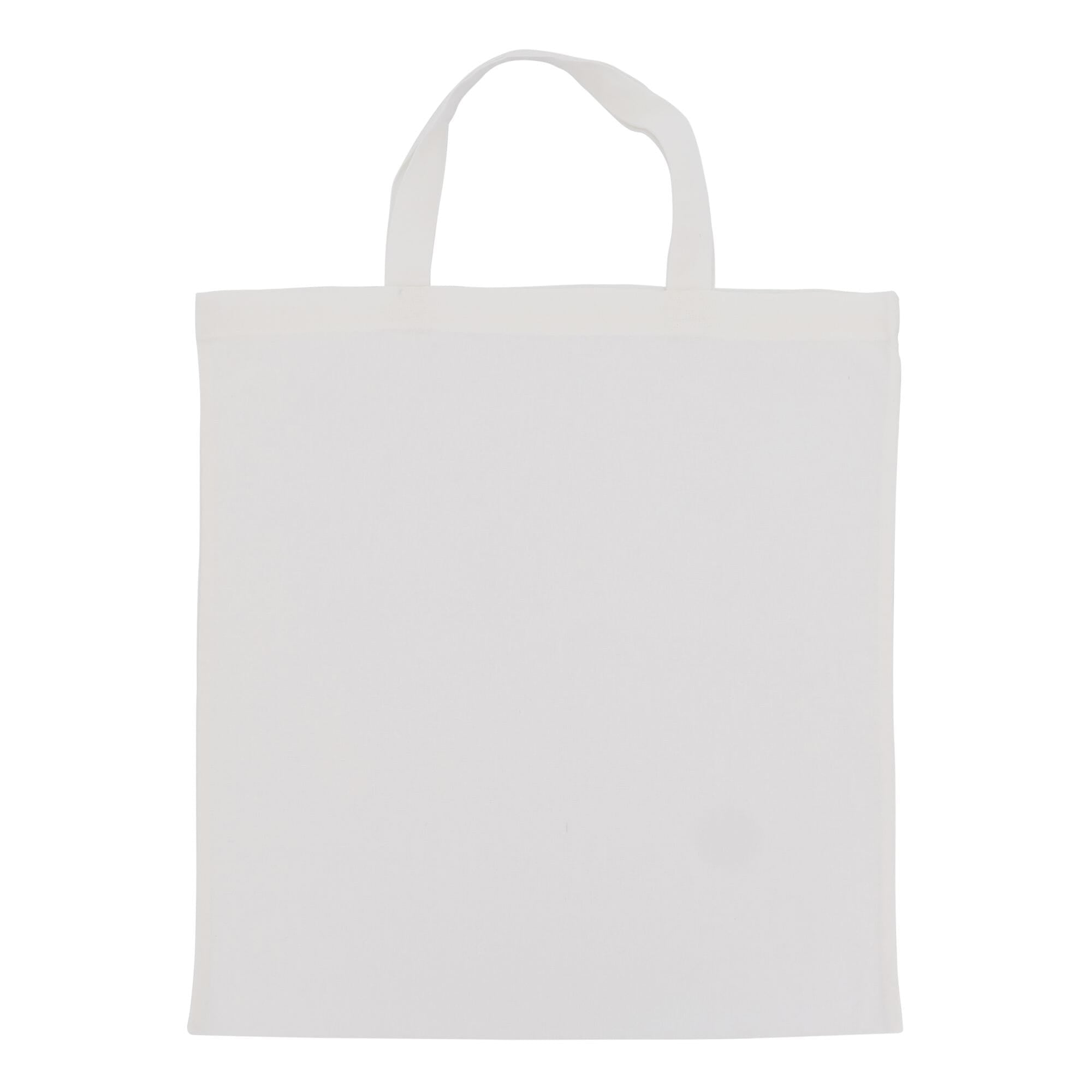 Einkaufstasche OEKO-TEX® 140g/m² 38x42 cm kurze Henkel