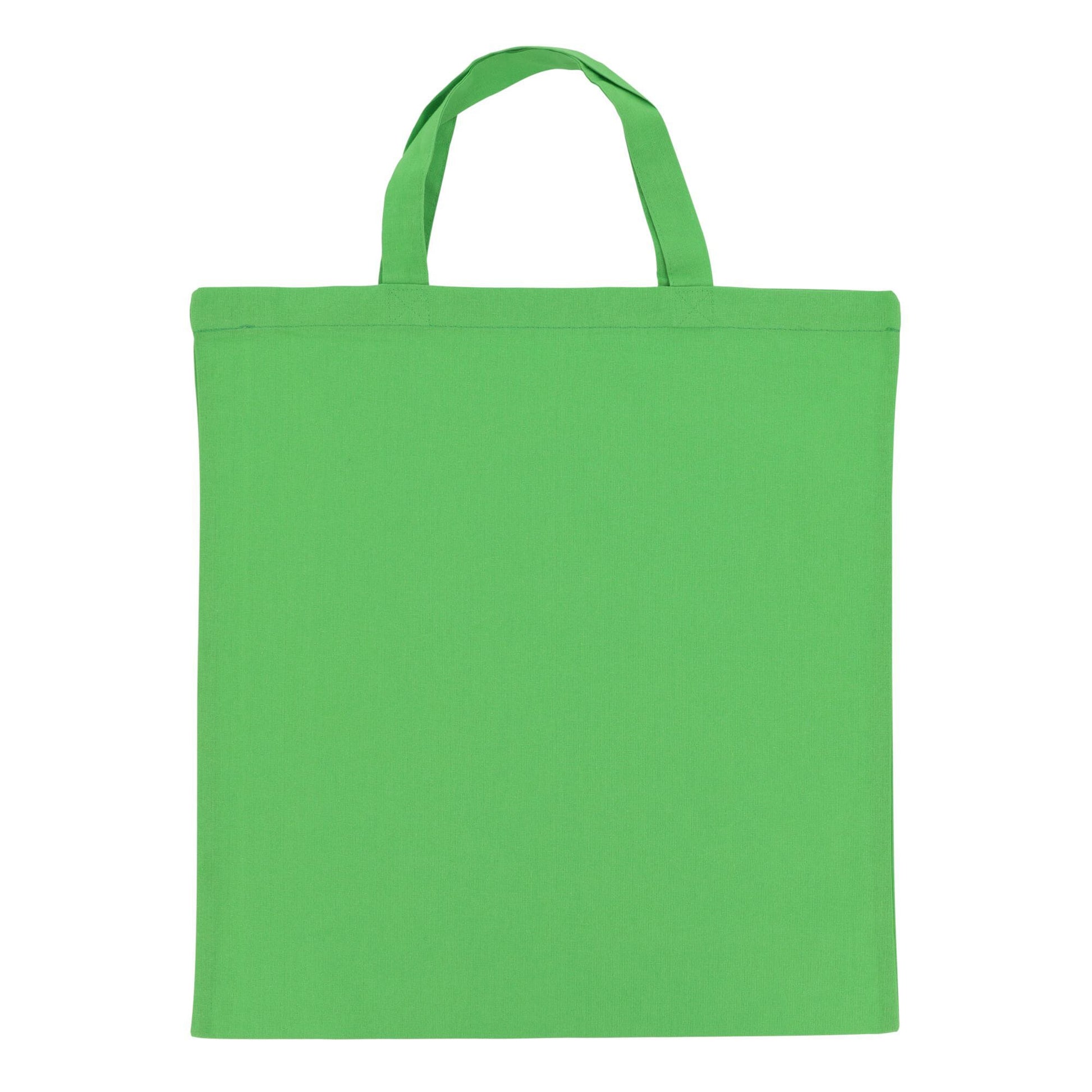 Einkaufstasche OEKO-TEX® 140g/m² 38x42 cm kurze Henkel