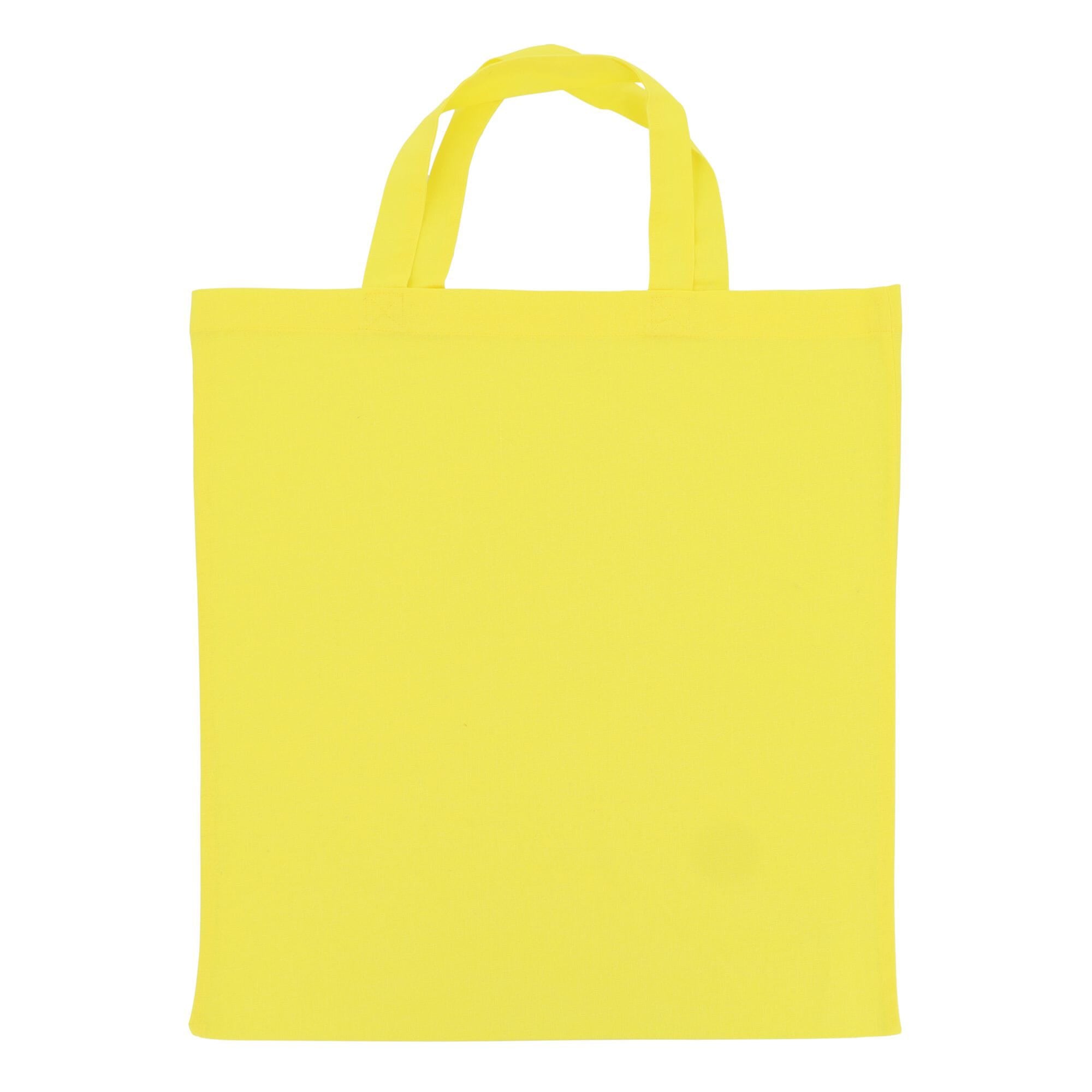 Einkaufstasche OEKO-TEX® 140g/m² 38x42 cm kurze Henkel