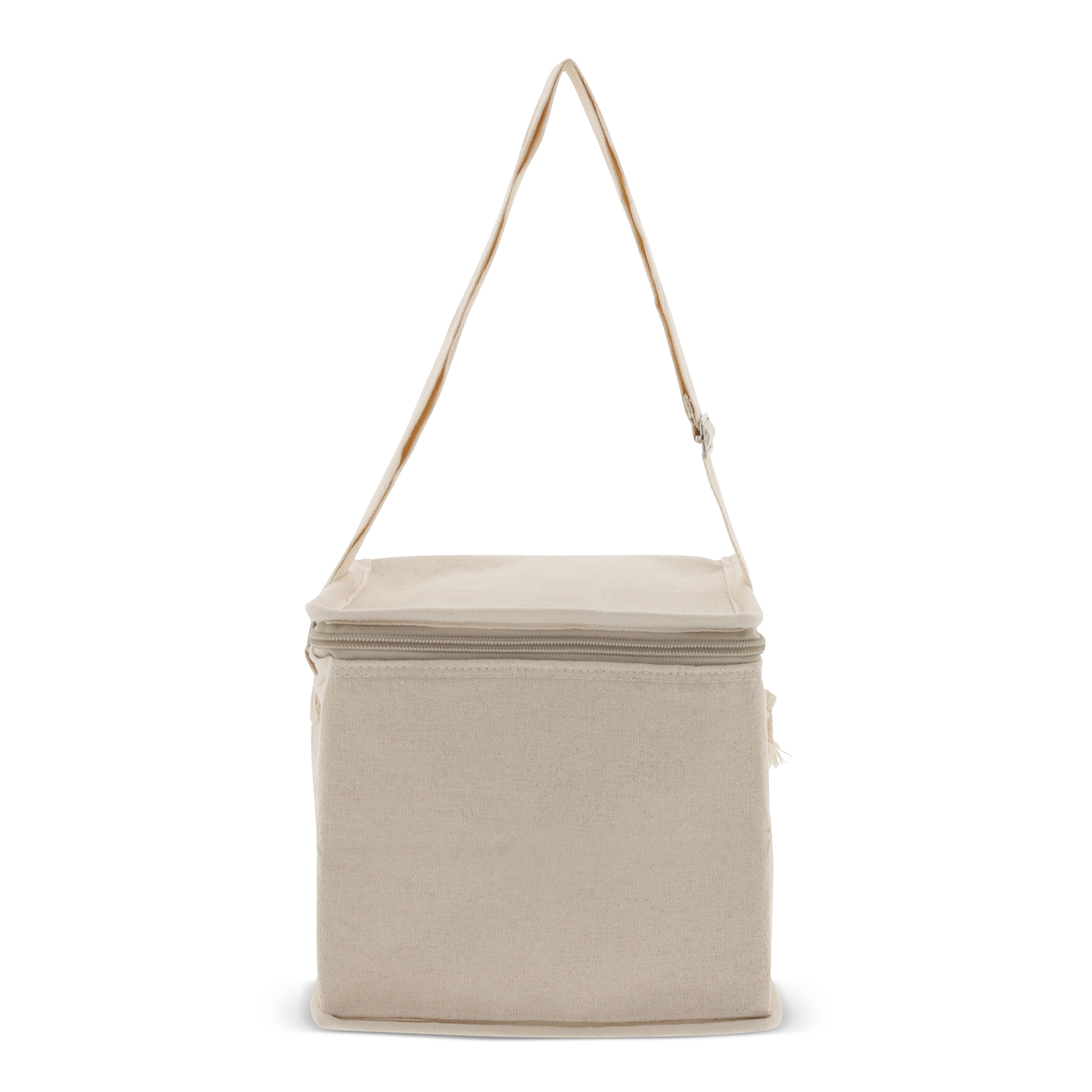 Kühltasche mit Baumwoll-Außenhülle 22 × 18 × 18 cm