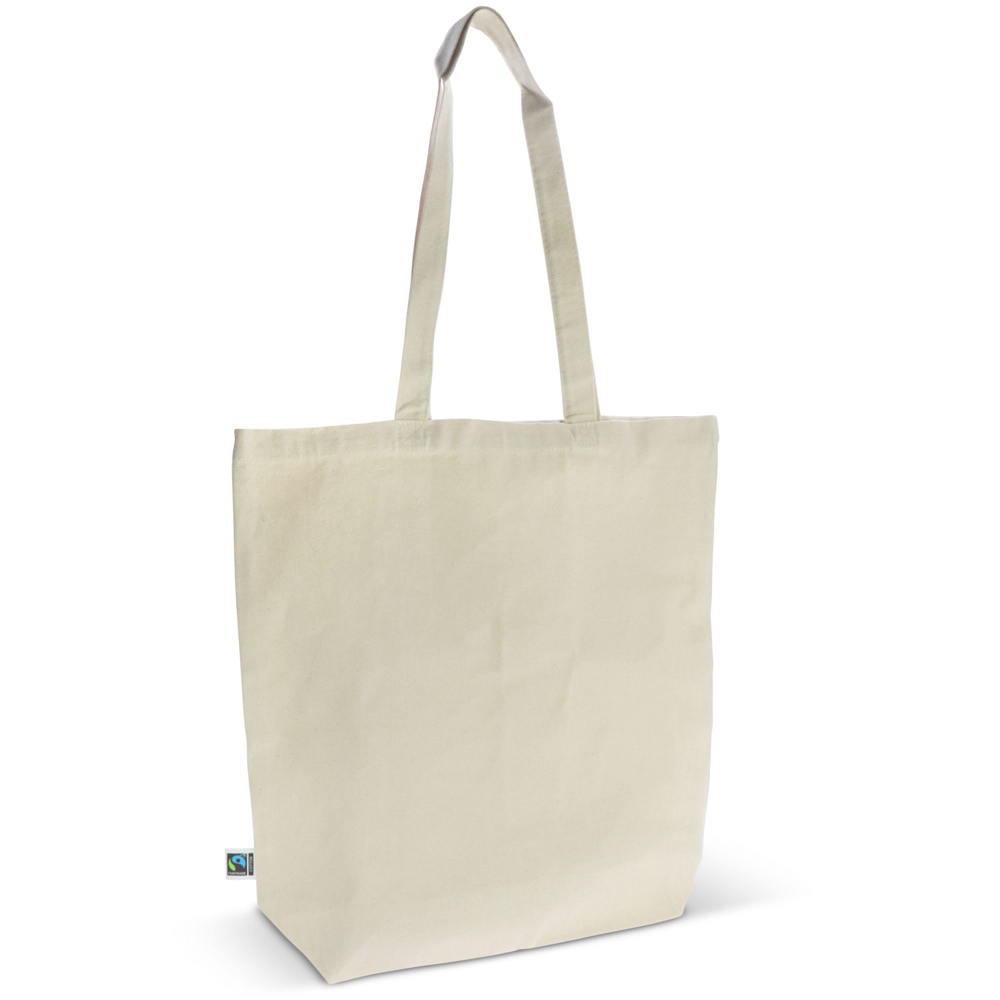 Fairtrade Baumwolltasche Premium Natur 270 g/m²