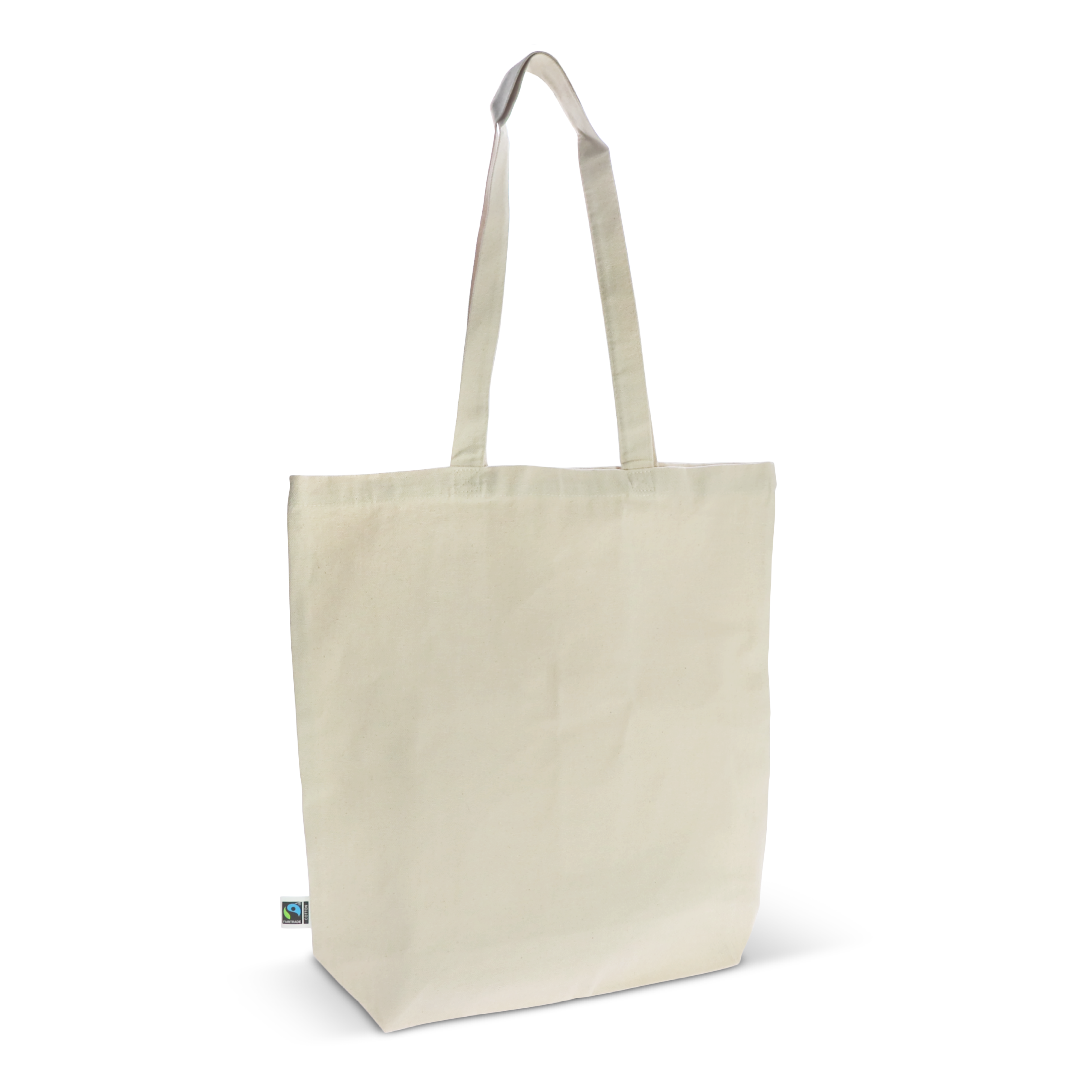 Fairtrade Baumwolltasche Premium Natur 270 g/m²
