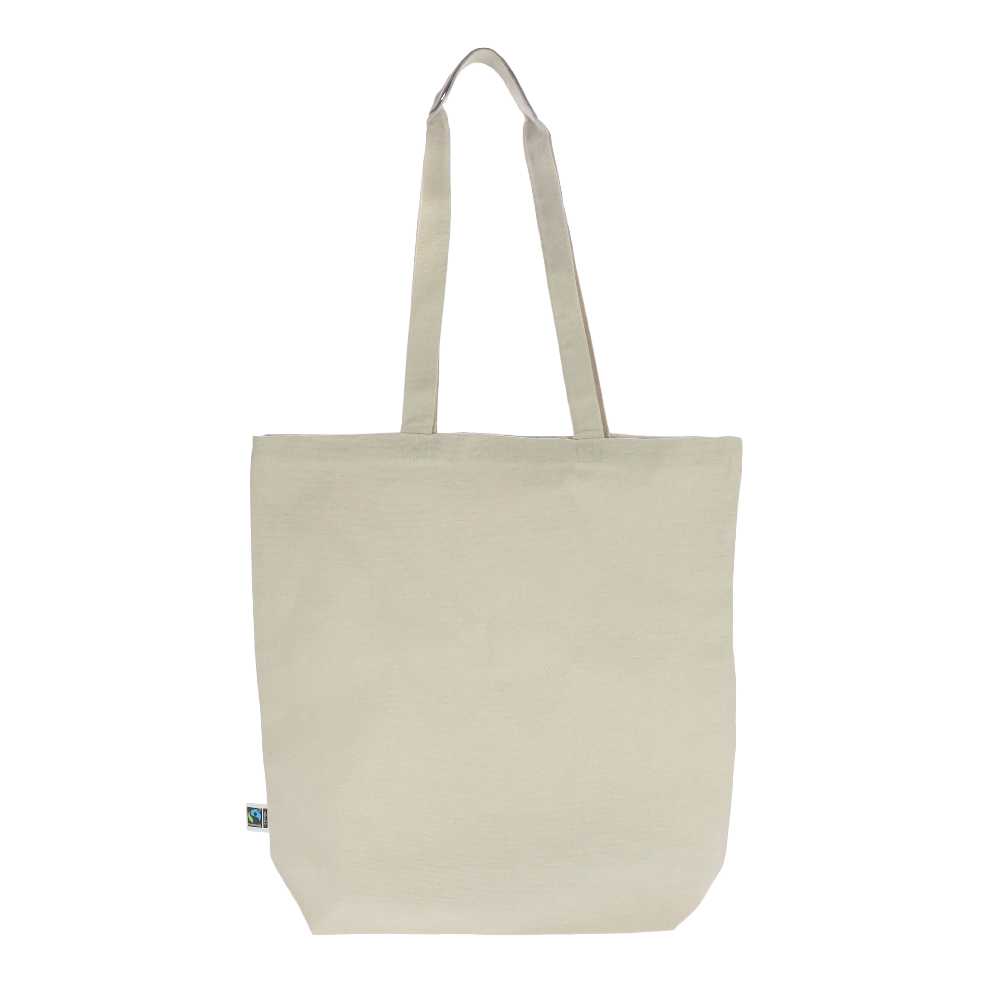 Fairtrade Baumwolltasche Premium Natur 270 g/m²