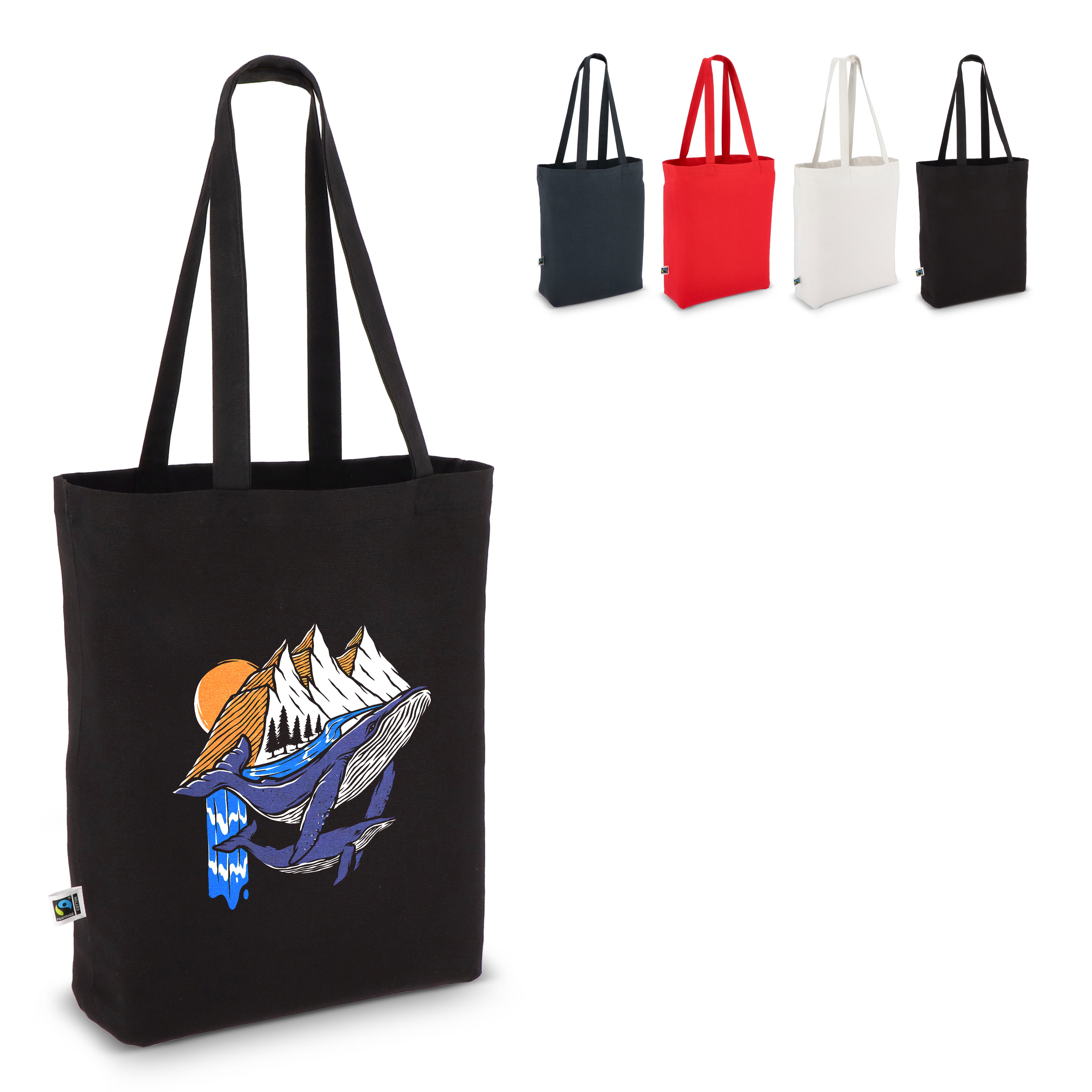 Fairtrade Baumwolltasche Premium 270 g/m²