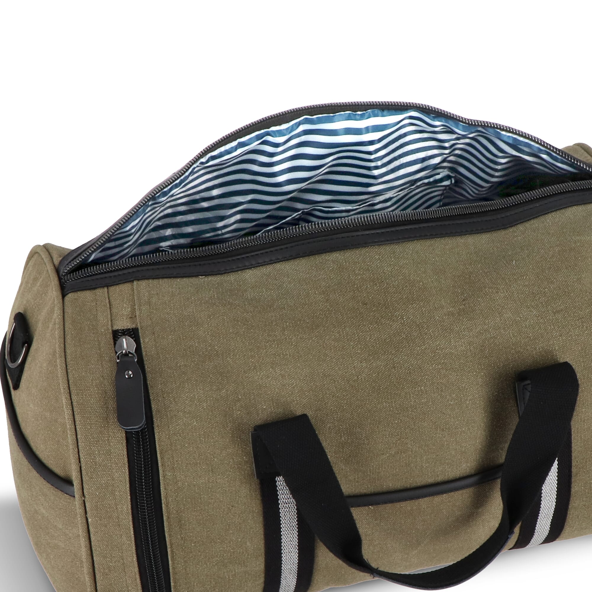 Seesack aus recyceltem Baumwoll-Canvas Harper