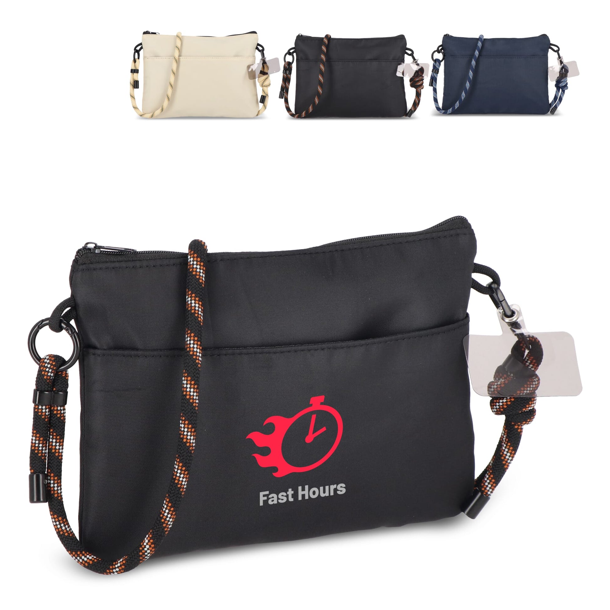 Crossbody Tasche mit Paracord-Gurt