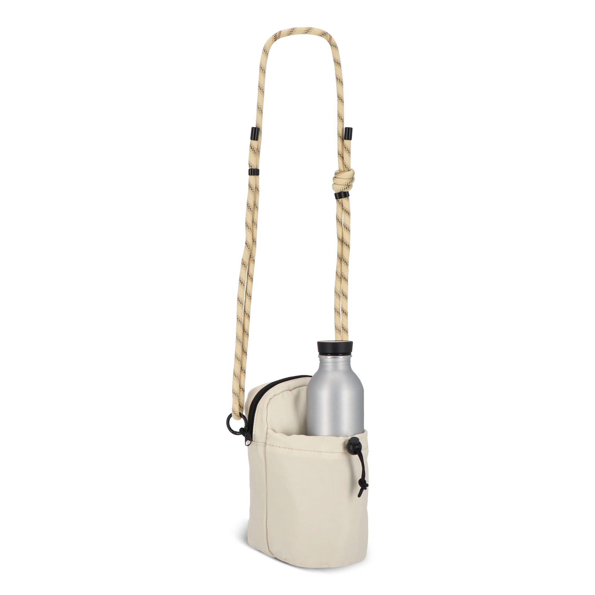 Crossbody Flaschenhalter-Tasche mit Paracord-Gurt