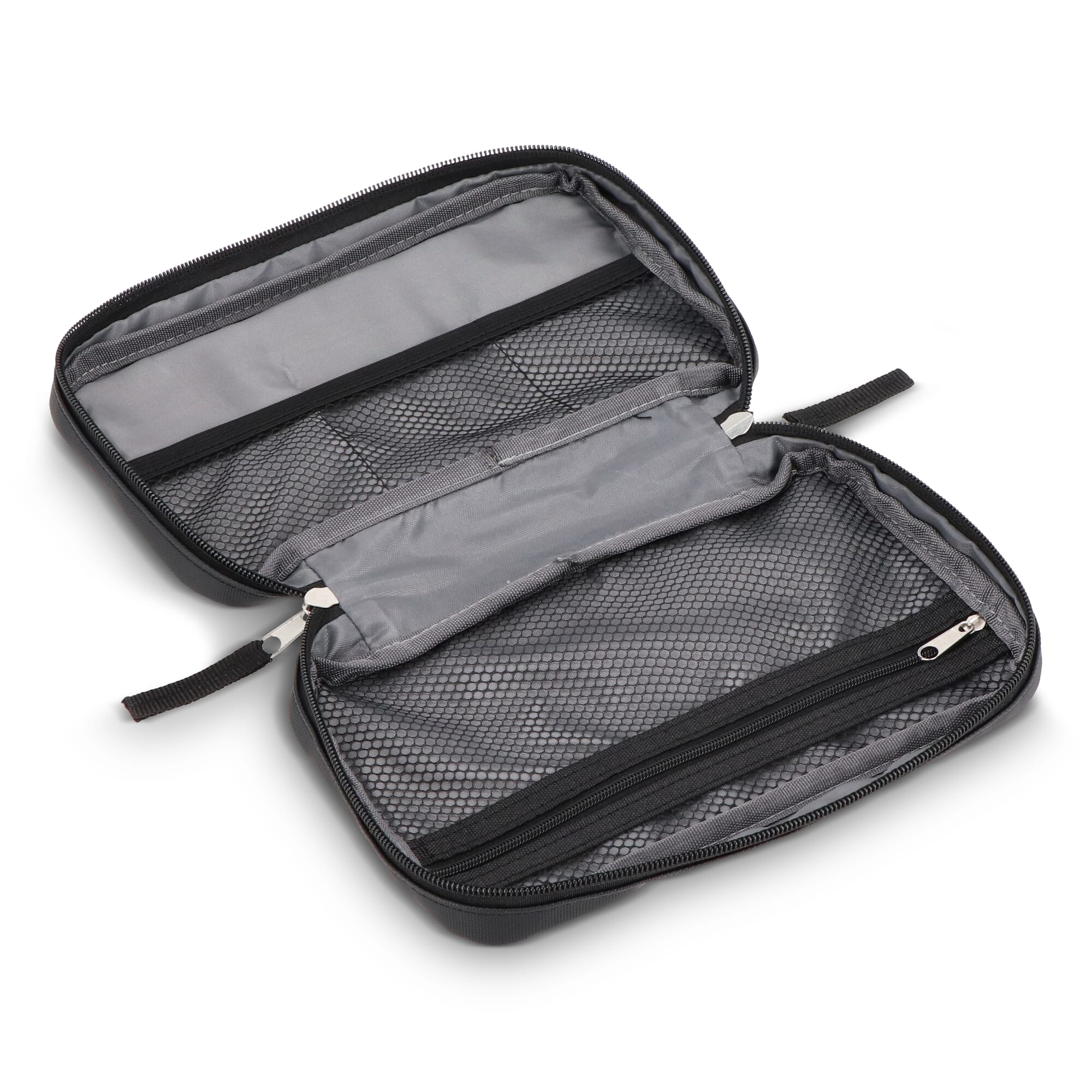rPET PU-beschichtete 210D Napa-Organizer-Tasche 22 x 13 x 4 cm