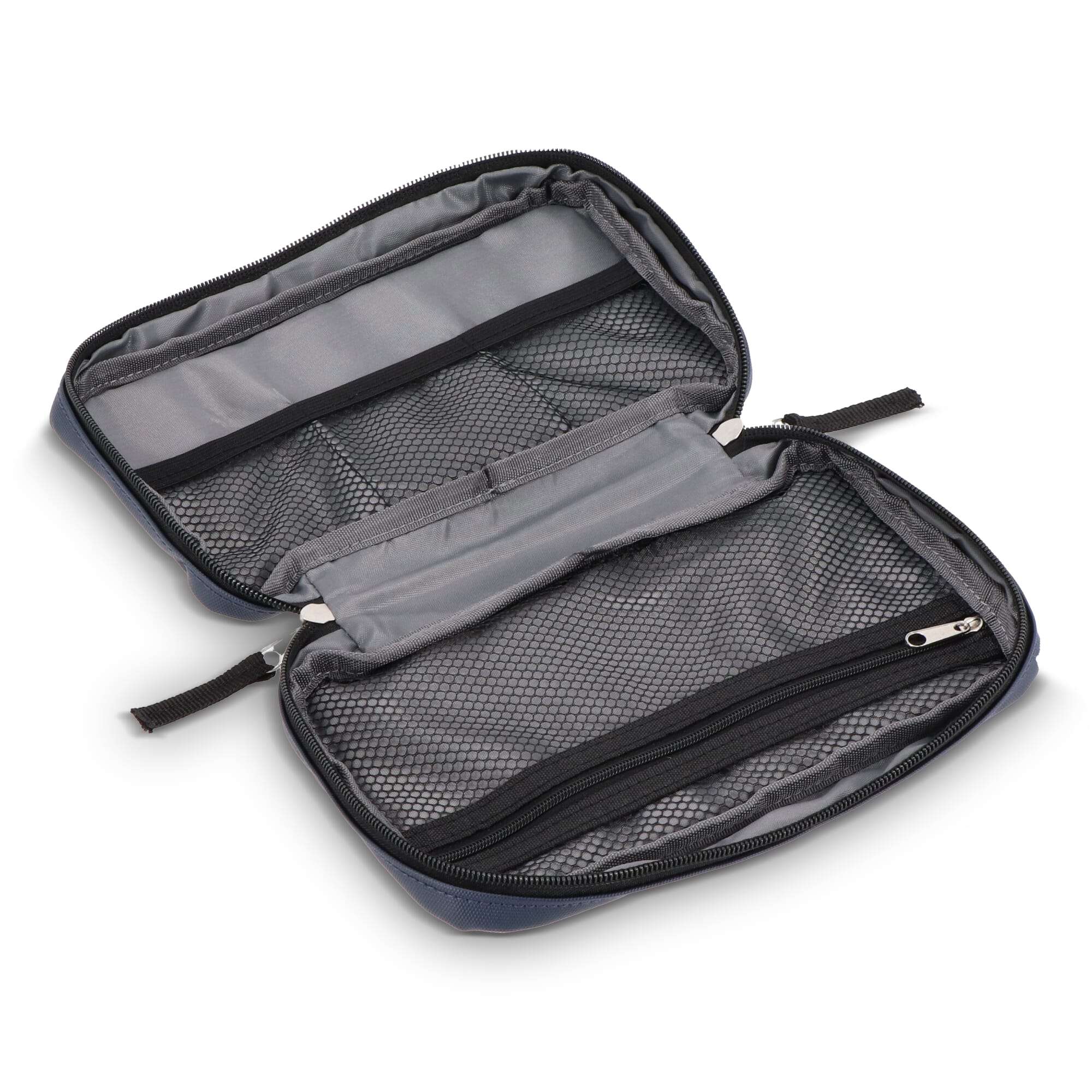 rPET PU-beschichtete 210D Napa-Organizer-Tasche 22 x 13 x 4 cm