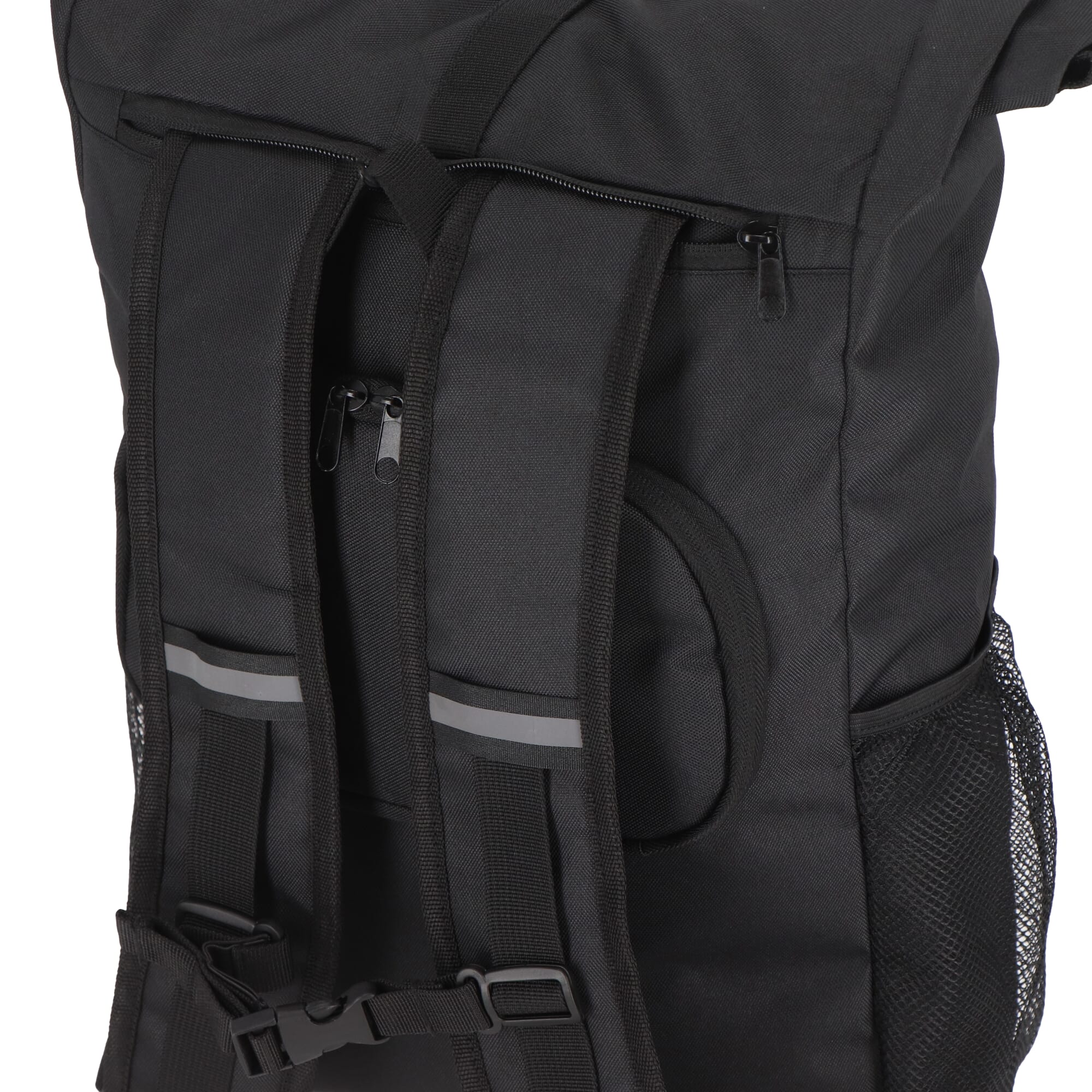 R-PET 600D Rolltop Fahrrad-Rucksack 20L