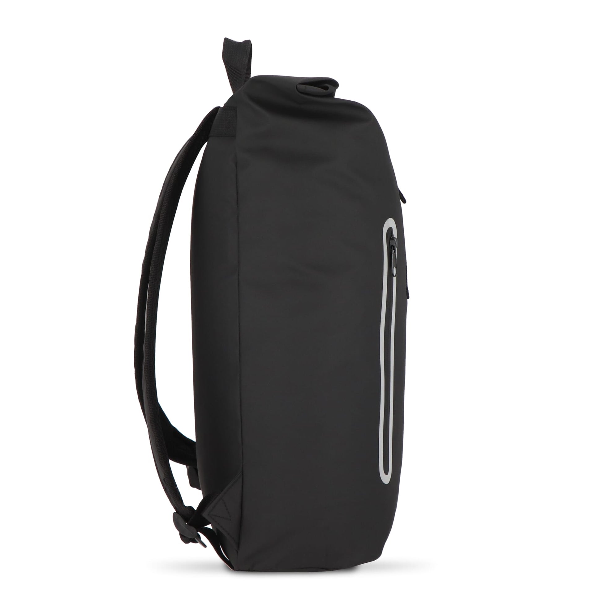 PU-beschichteter R-PET 600D Rolltop-Rucksack 20L