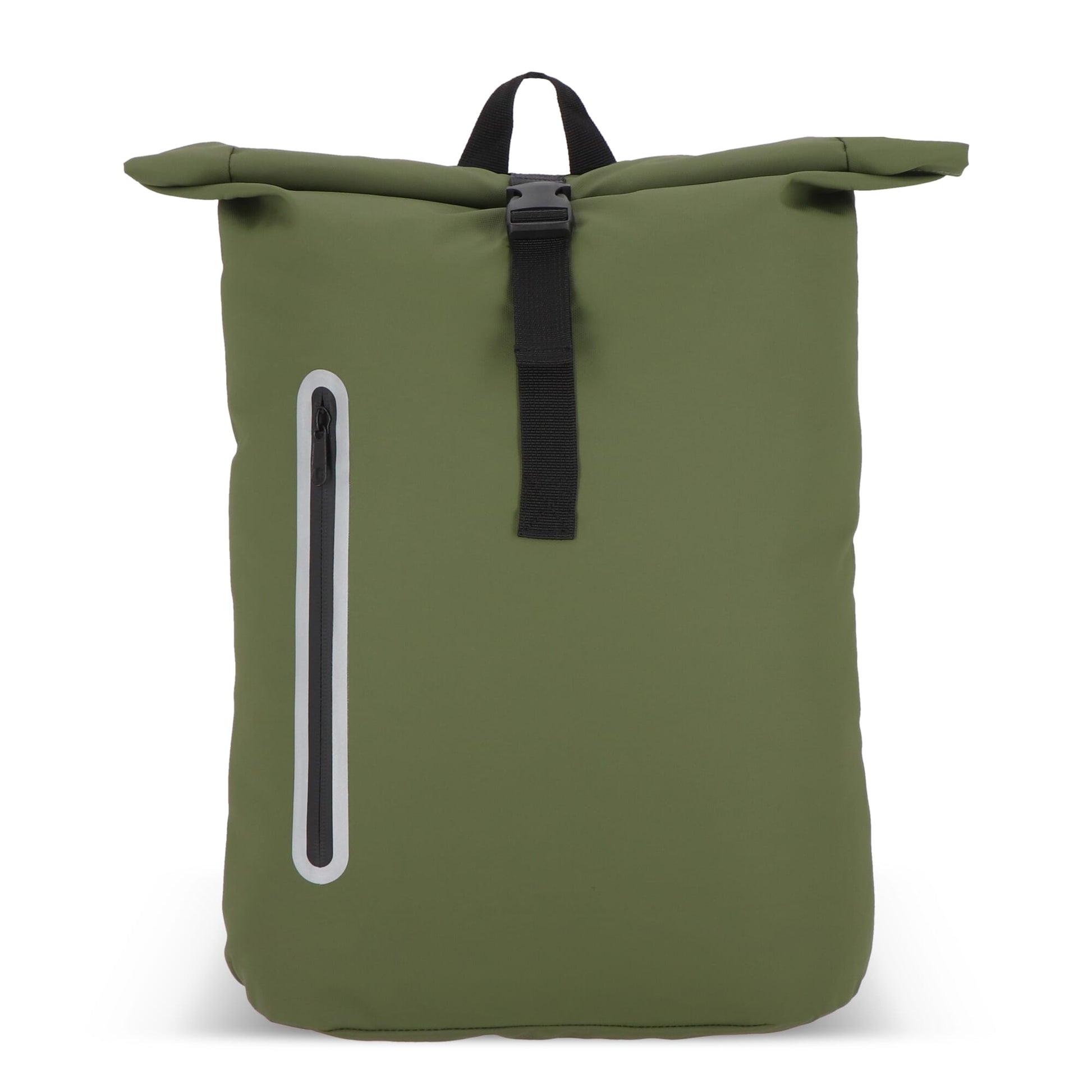 PU-beschichteter R-PET 600D Rolltop-Rucksack 20L