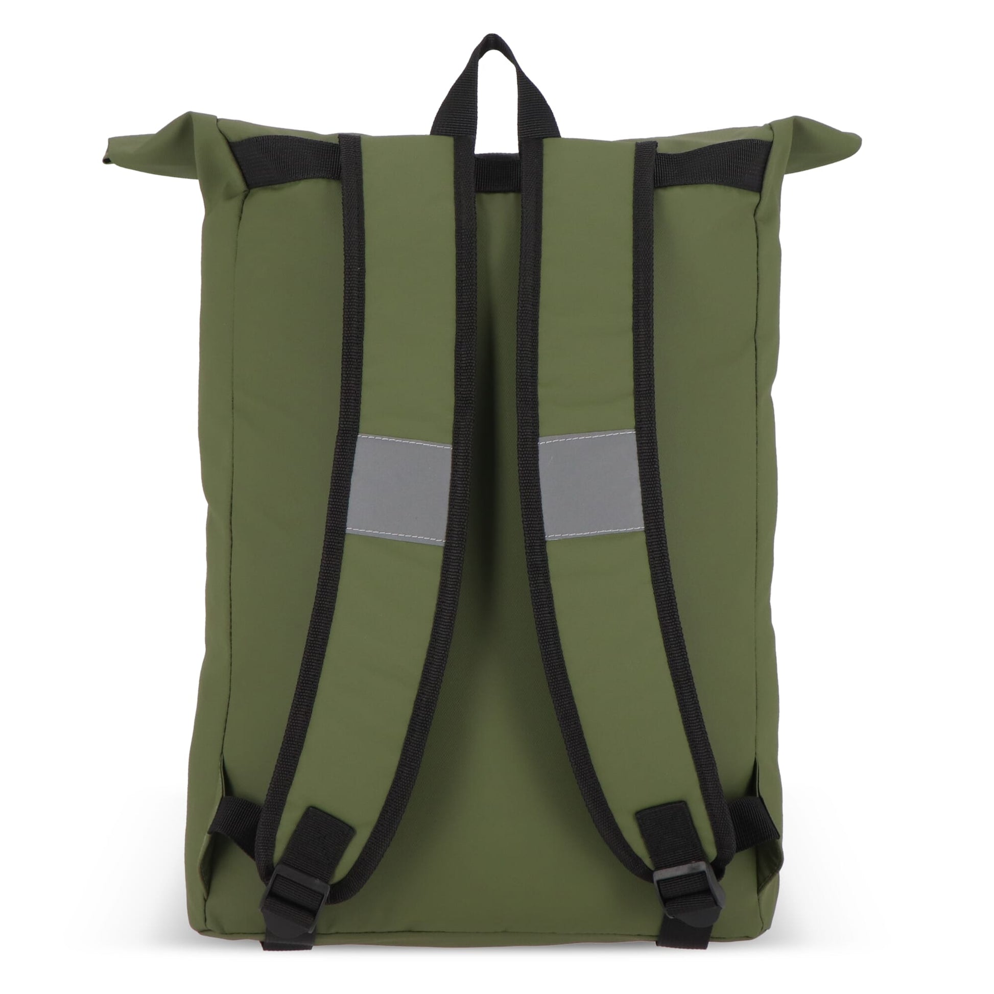 PU-beschichteter R-PET 600D Rolltop-Rucksack 20L
