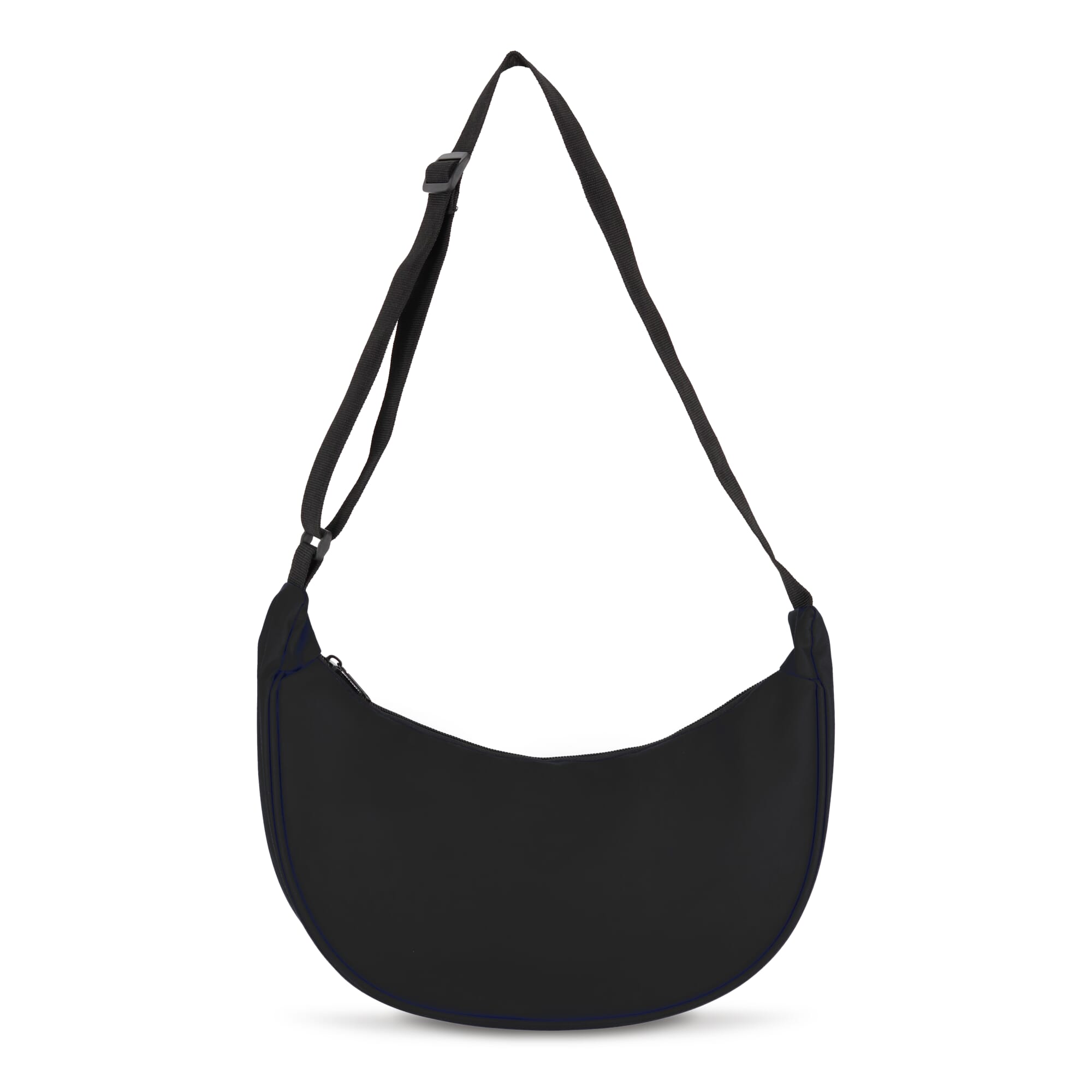 PU-beschichtete R-PET 600D Halbmond-Tragetasche