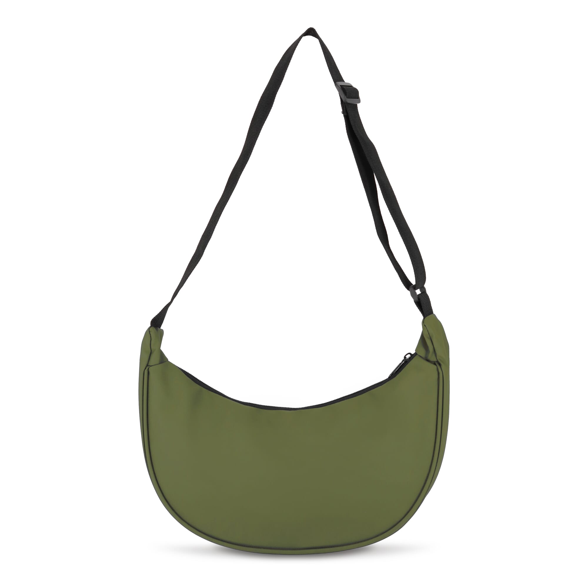 PU-beschichtete R-PET 600D Halbmond-Tragetasche
