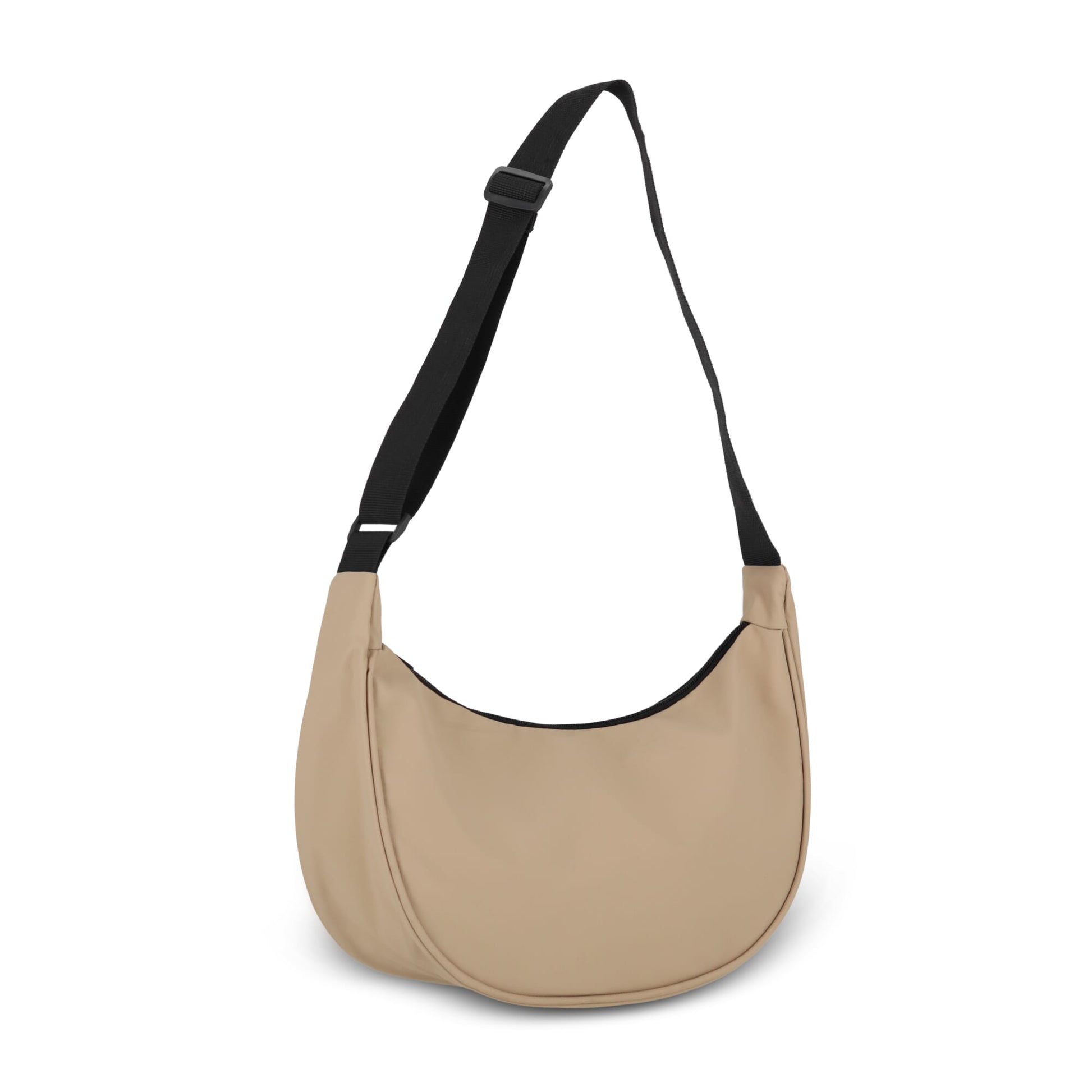 PU-beschichtete R-PET 600D Halbmond-Tragetasche