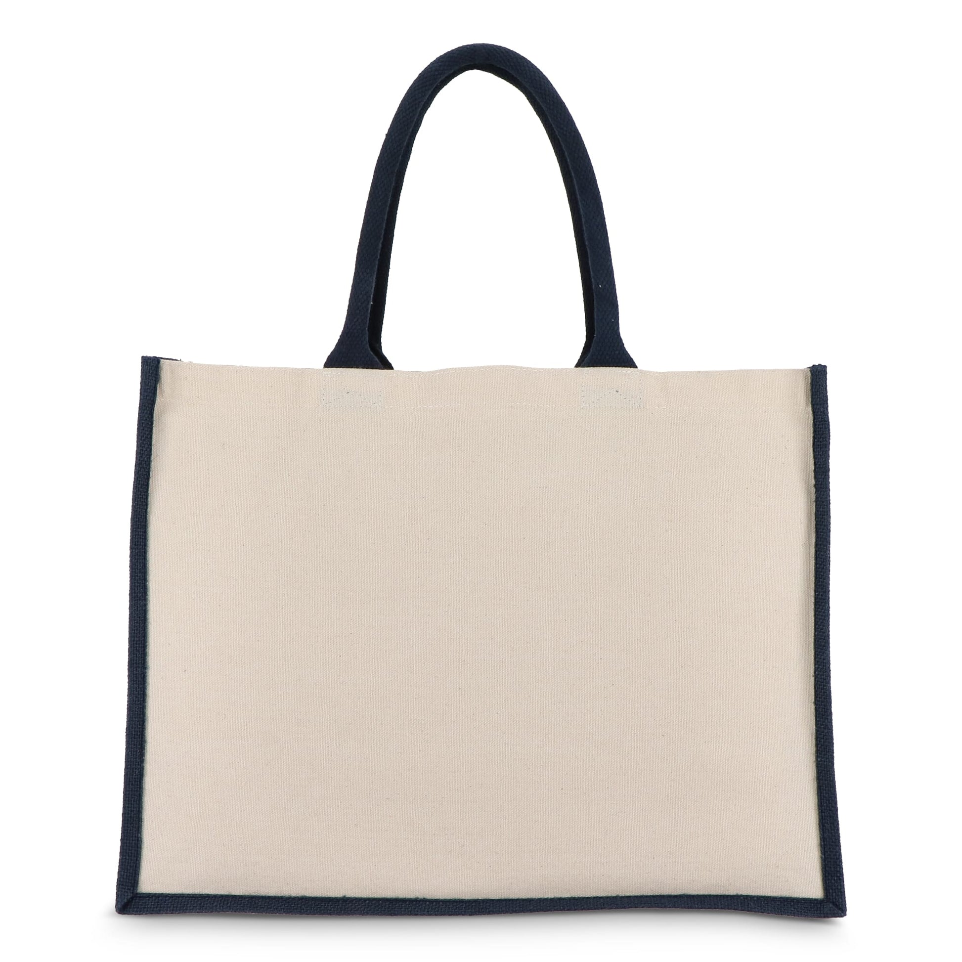 Jute-Baumwolle Tragetasche OEKO-TEX® 42,5 x 19 x 32cm 320g/m²