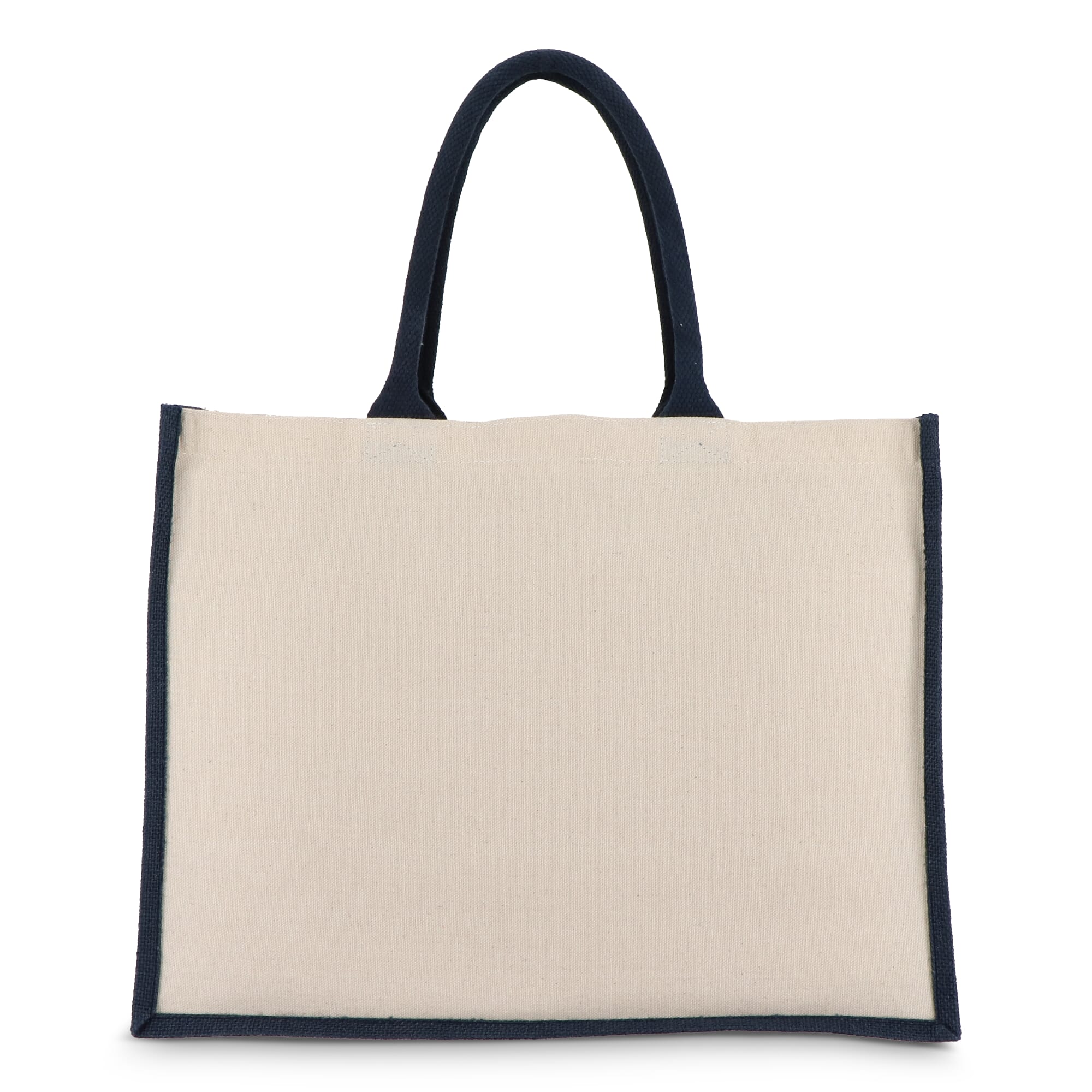 Jute-Baumwolle Tragetasche OEKO-TEX® 42,5 x 19 x 32cm 320g/m²