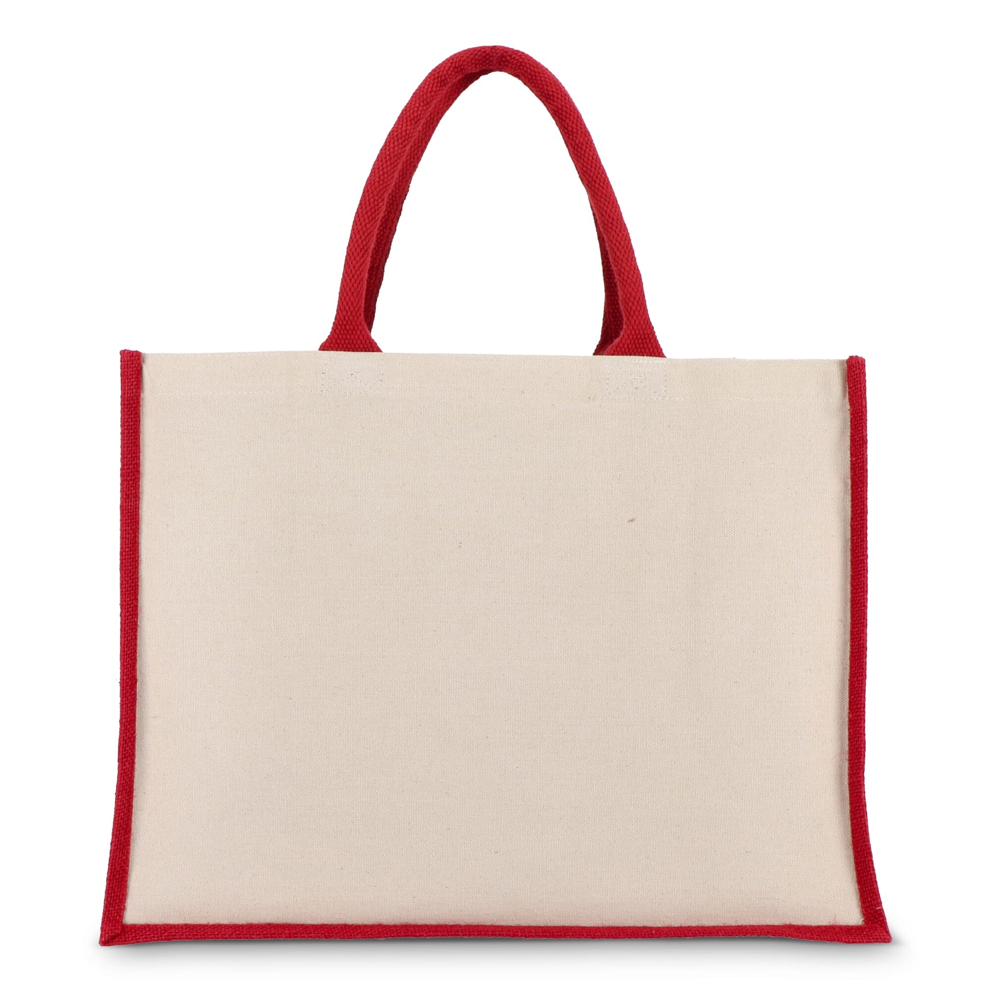Jute-Baumwolle Tragetasche OEKO-TEX® 42,5 x 19 x 32cm 320g/m²