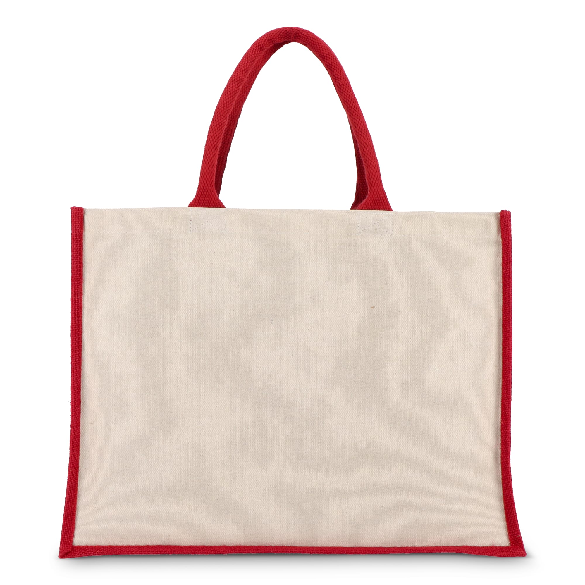 Jute-Baumwolle Tragetasche OEKO-TEX® 42,5 x 19 x 32cm 320g/m²