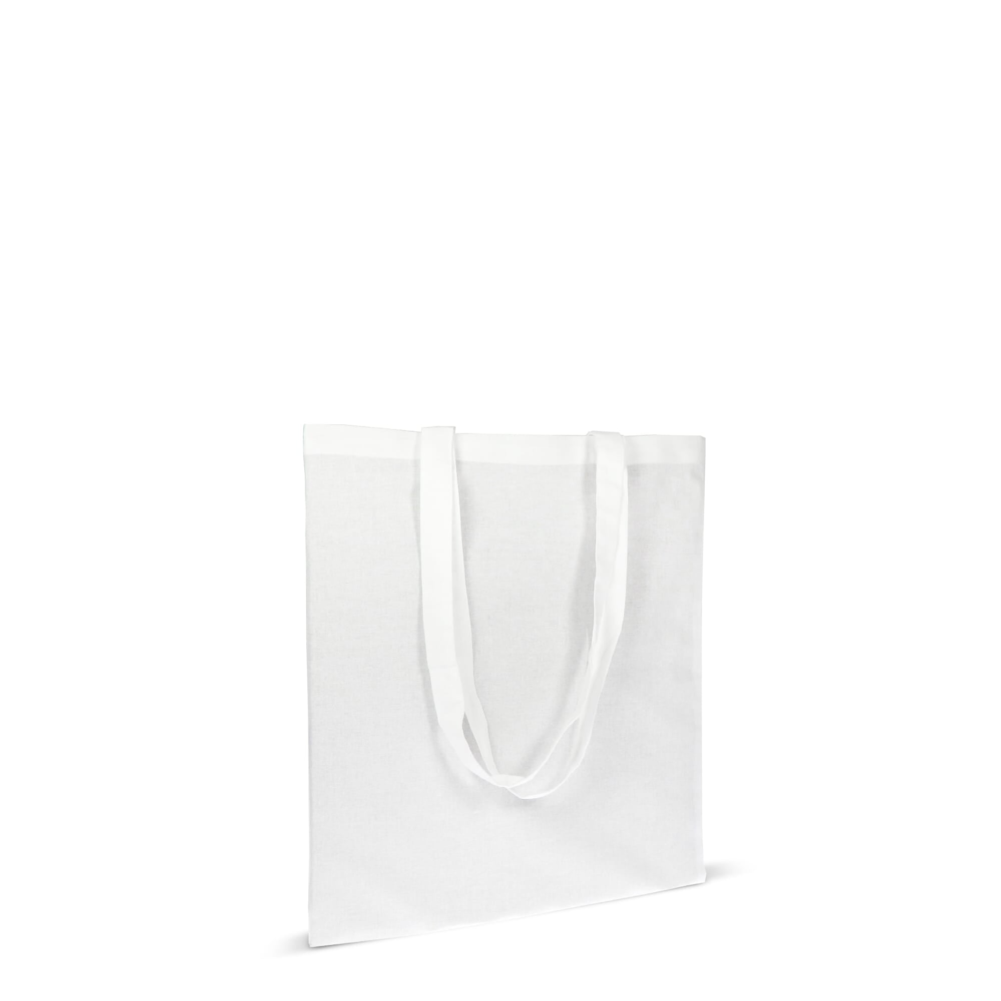 Tasche Bio-Baumwolle Farbe lang 140g/m² 38x42 cm