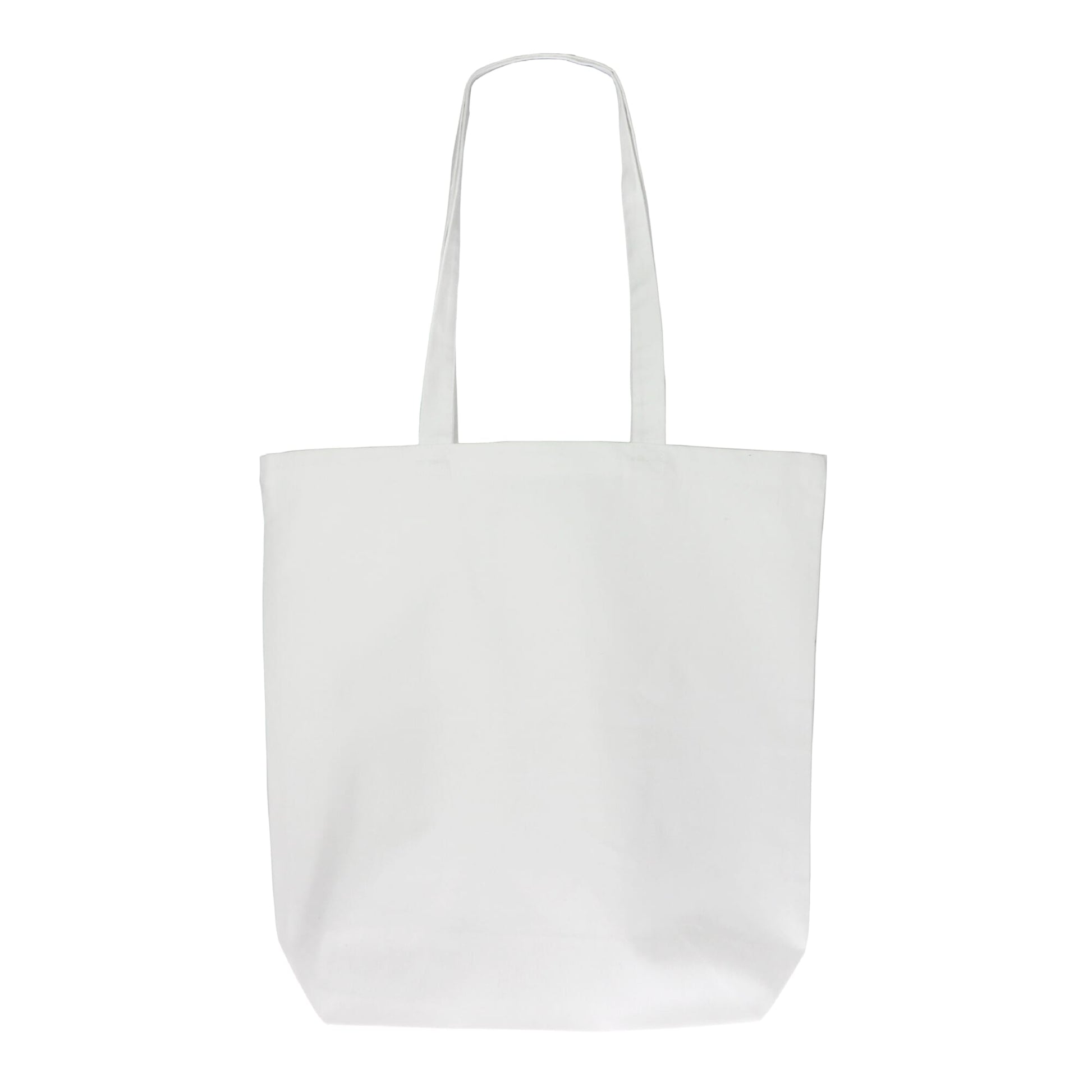 Einkaufstasche Bio-Baumwolle farbig lang 270g/m² 42x12x43 cm
