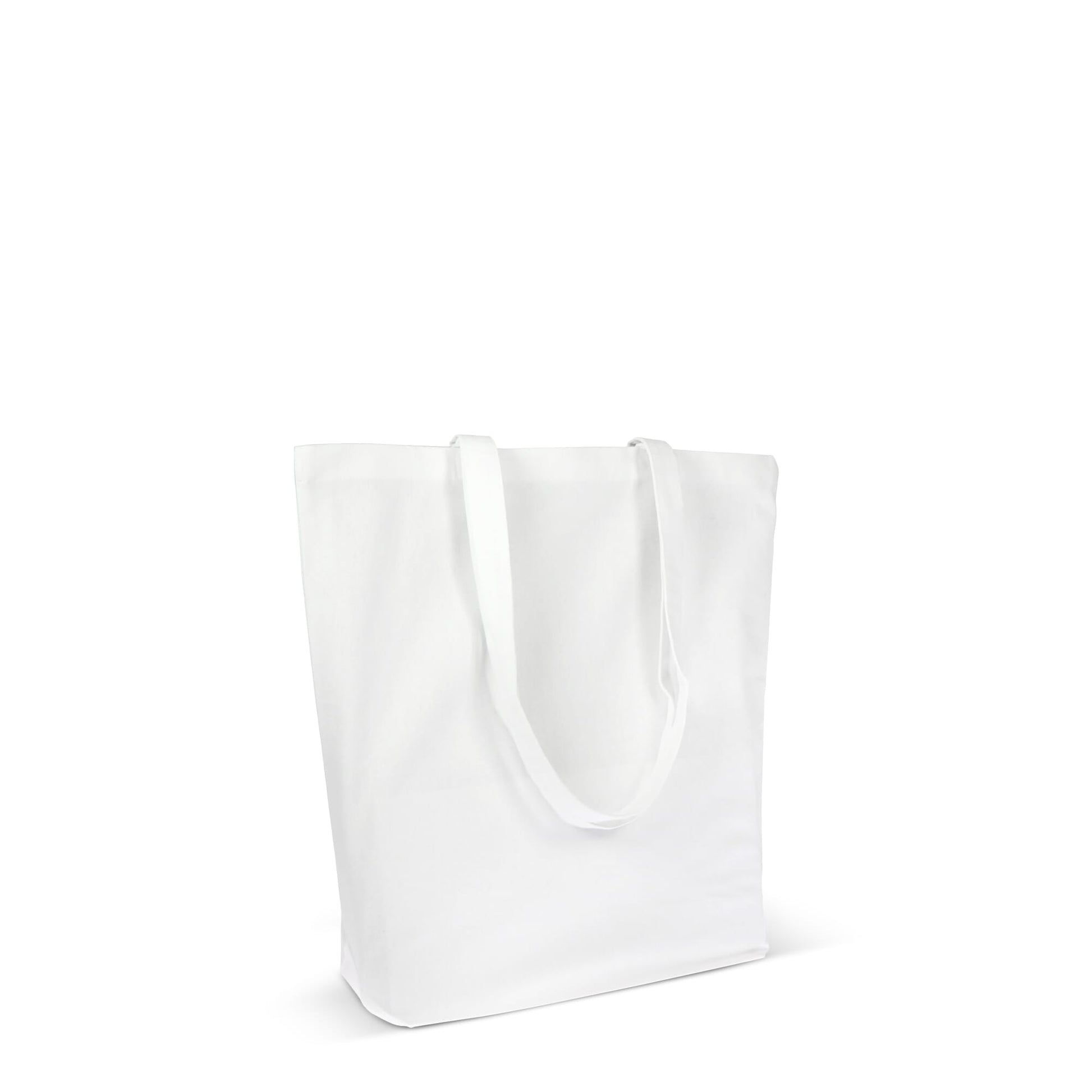 Einkaufstasche Bio-Baumwolle farbig lang 270g/m² 42x12x43 cm