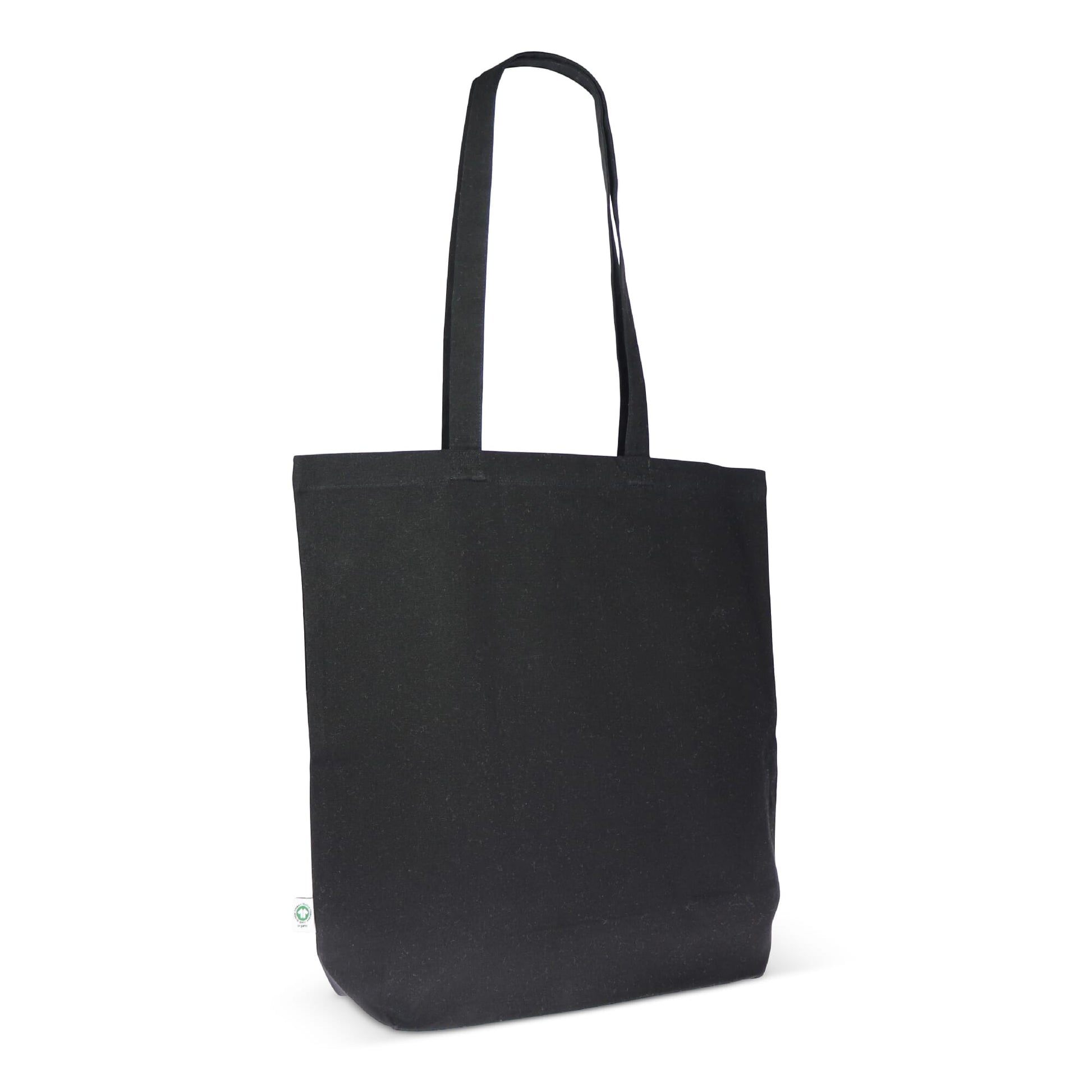 Einkaufstasche Bio-Baumwolle farbig lang 270g/m² 42x12x43 cm