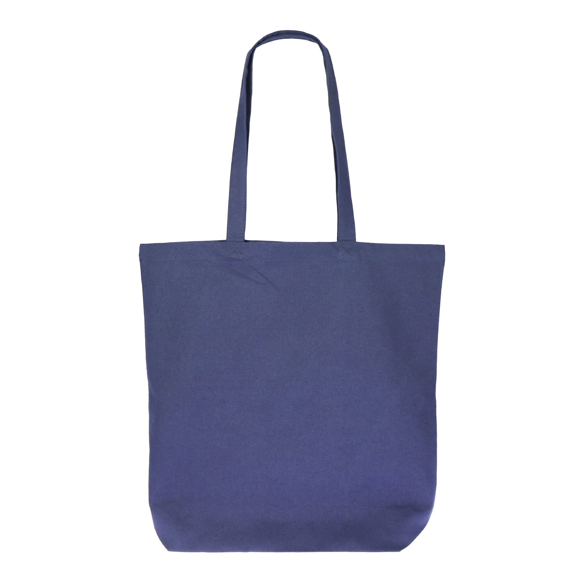 Einkaufstasche Bio-Baumwolle farbig lang 270g/m² 42x12x43 cm