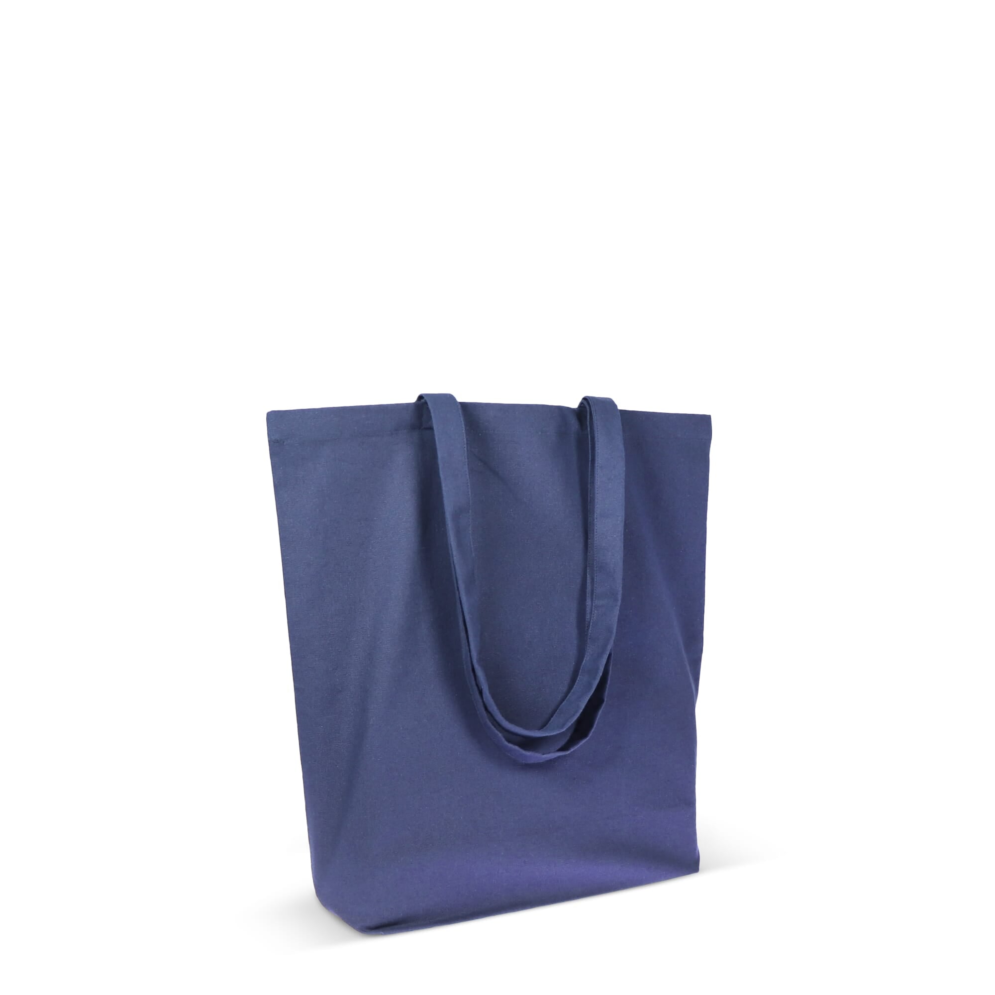 Einkaufstasche Bio-Baumwolle farbig lang 270g/m² 42x12x43 cm