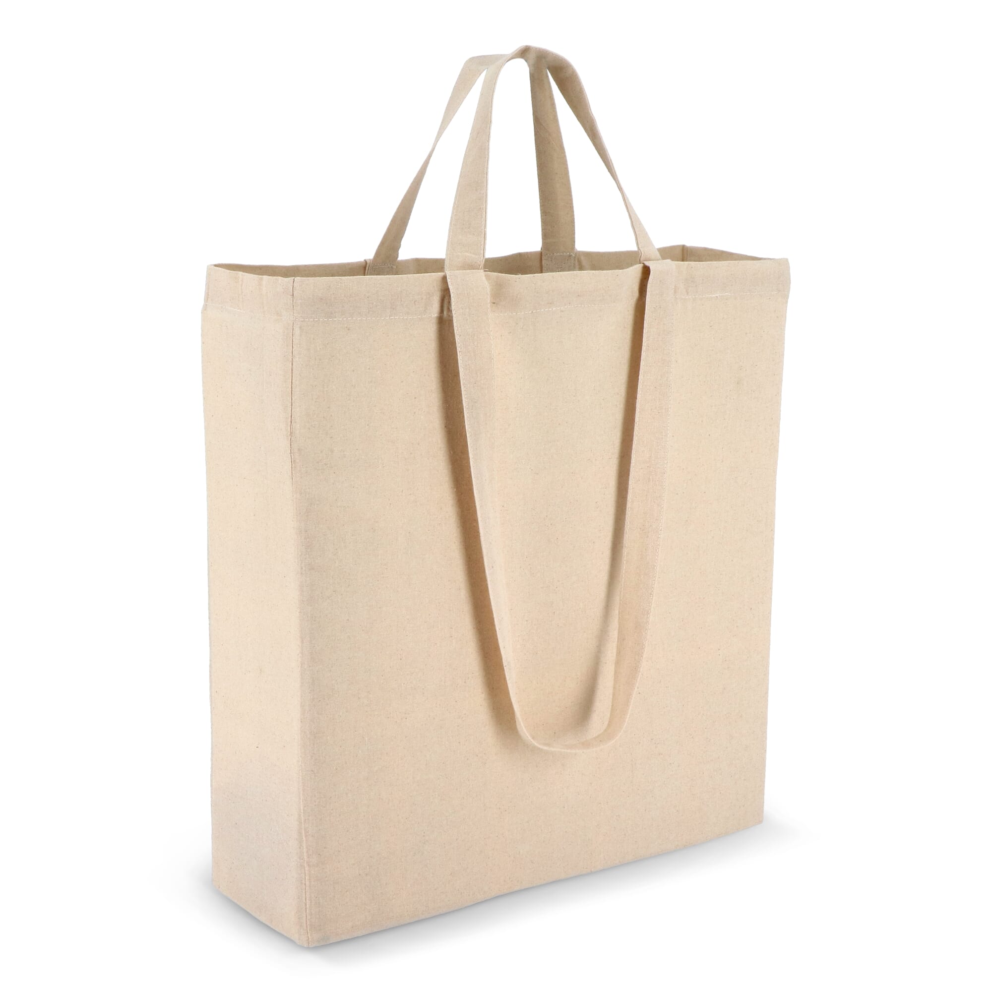 Tragetasche aus Baumwolle OEKO-TEX® 38 x 10 x 42cm 140g/m²