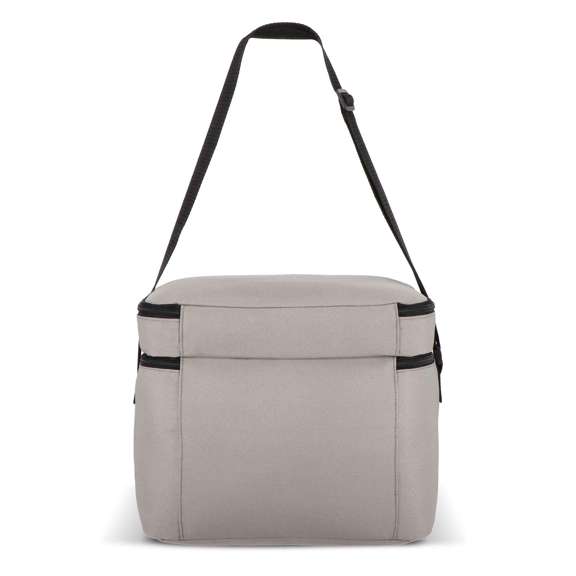R-PET 600D Kühlbeutel mit zwei Fächern 30 x 20 x 24 cm 12 l