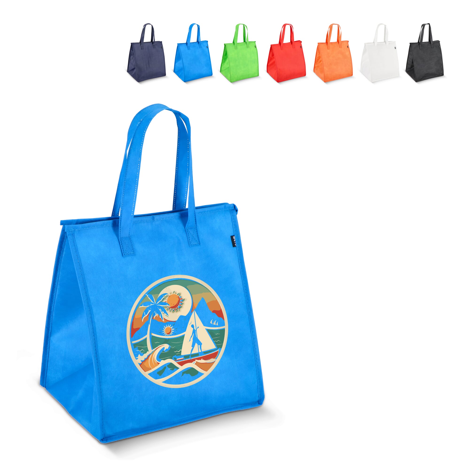 R-PET Kühltasche Non Woven 33x 25,5 x 37cm 75g/m²