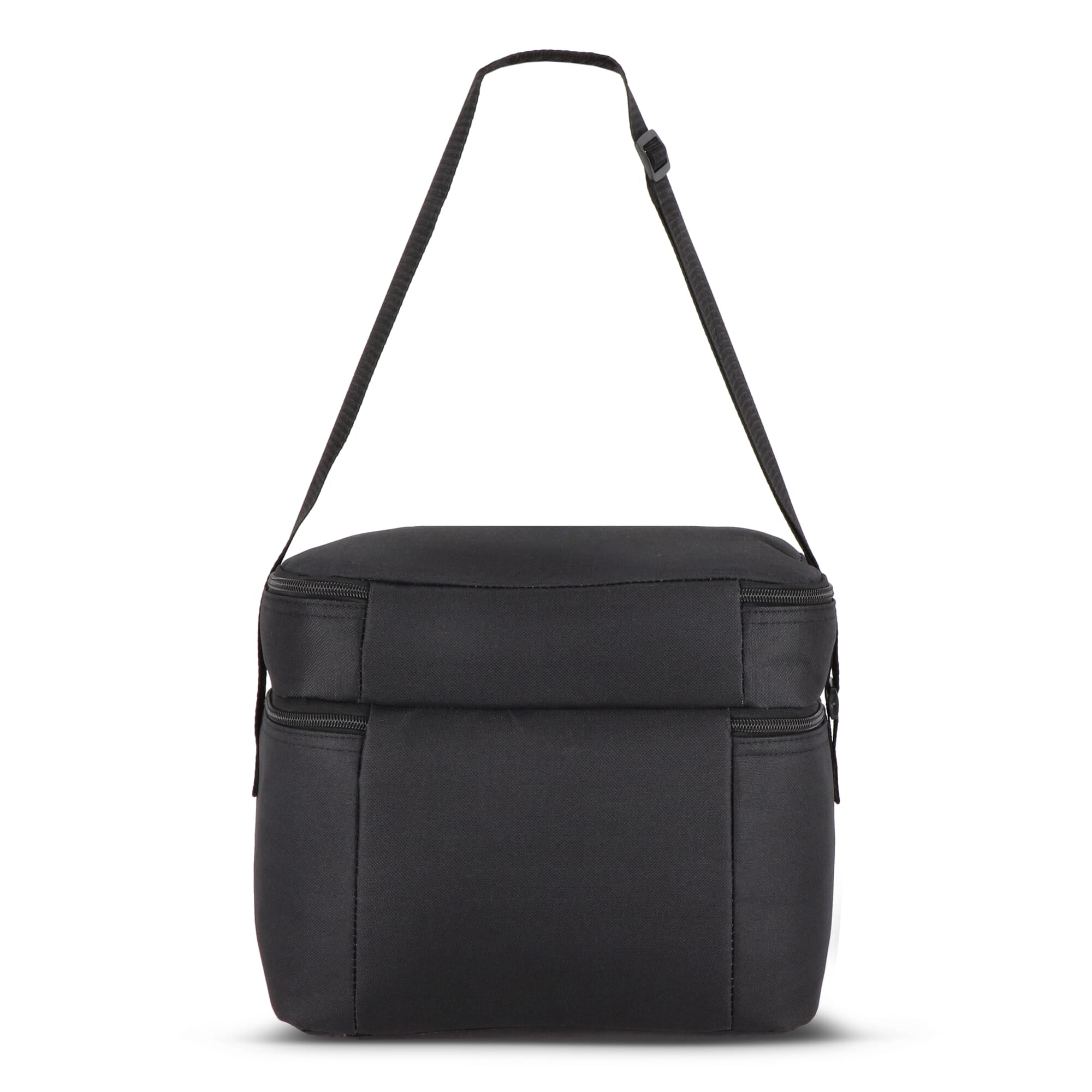 R-PET 600D Doppelfach-Kühltasche 30 x 20 x 24cm 12L